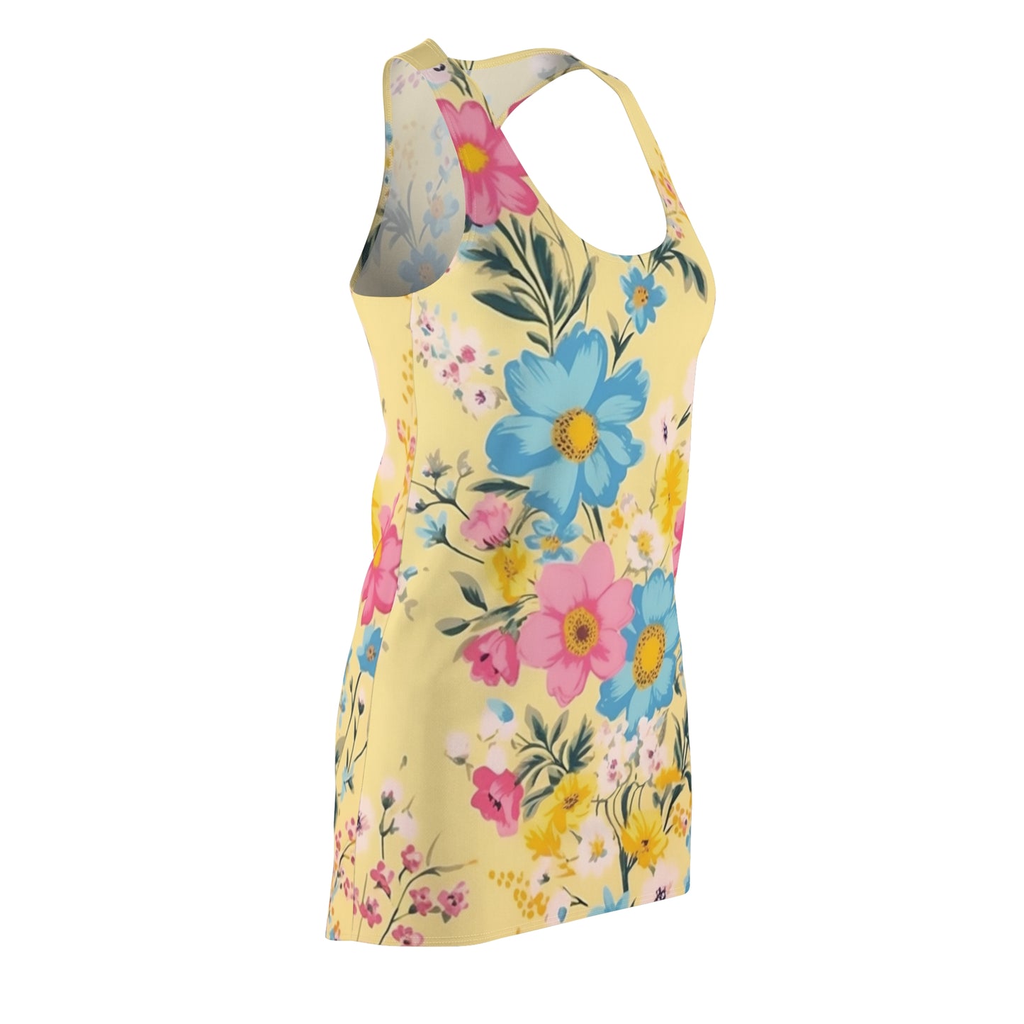 Women's Ditsy Floral Racerback Dress WRBD.001DF1