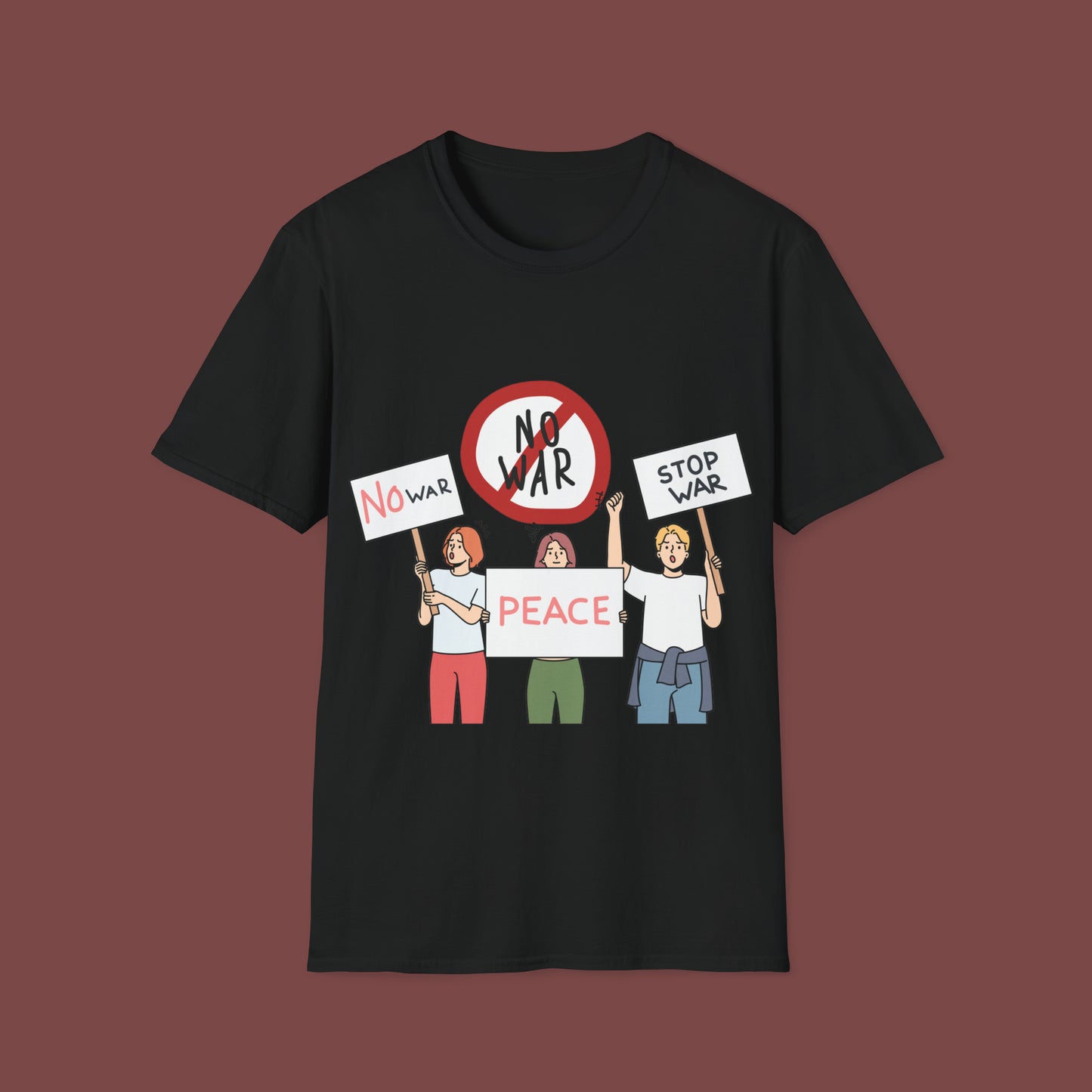 Stop War Unisex Short Sleeve T-Shirt SW.SS001nx
