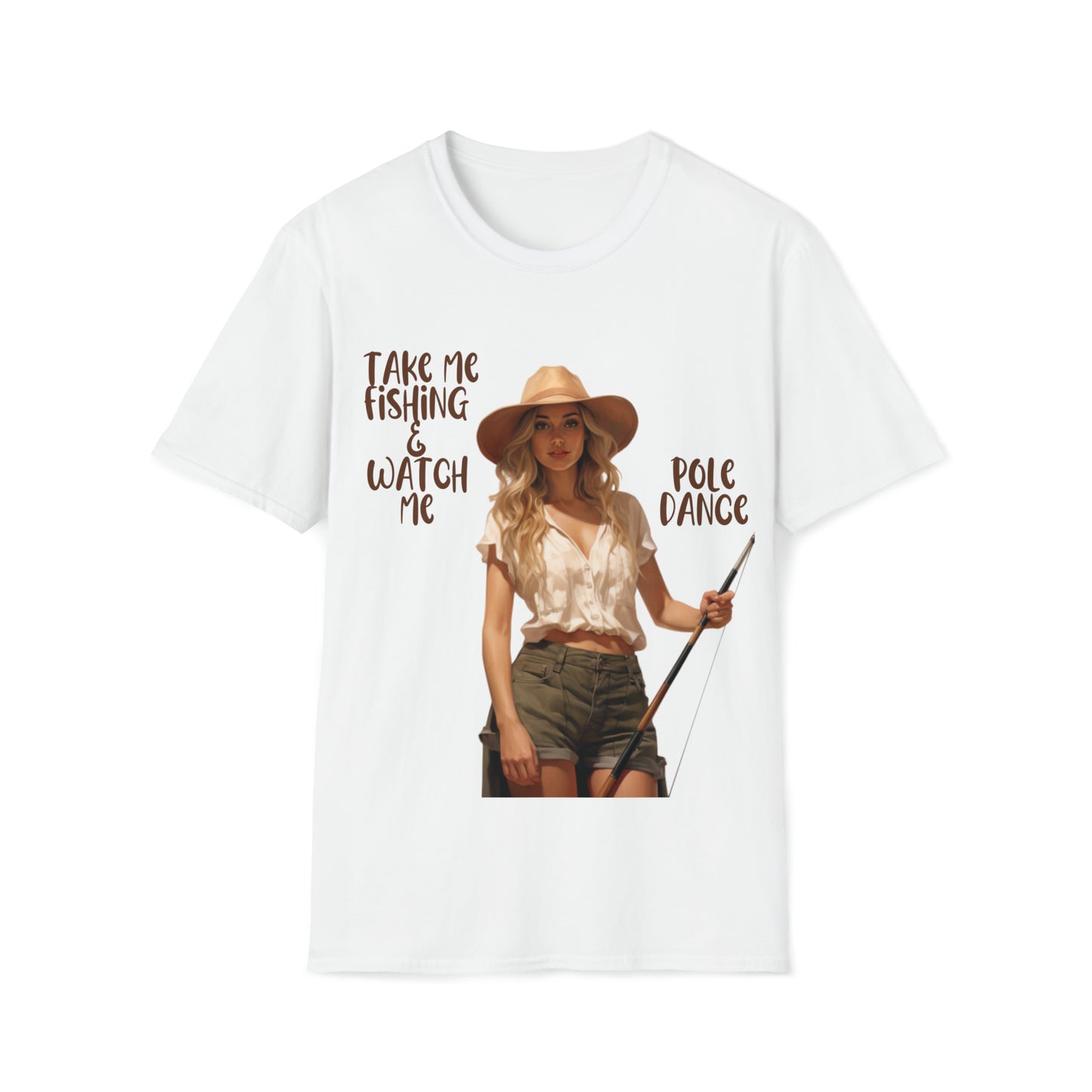 "Pole Dancing" Unisex Short Sleeve T-Shirt PD.SS02