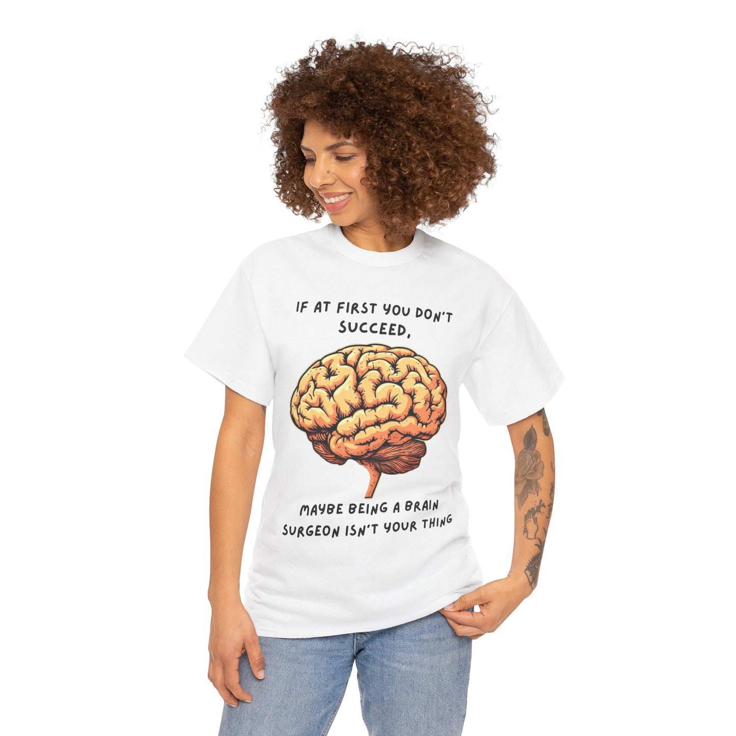 If at first you don't succeed SS Unisex Tee Shirt AZ24-021