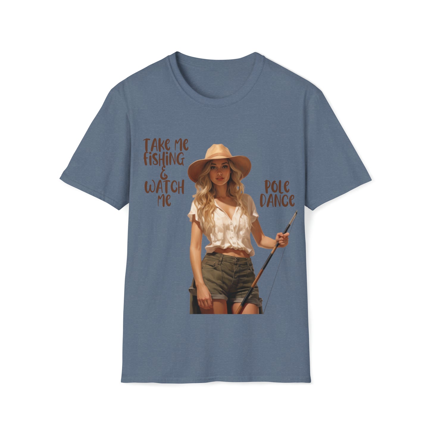 "Pole Dancing" Unisex Short Sleeve T-Shirt PD.SS02