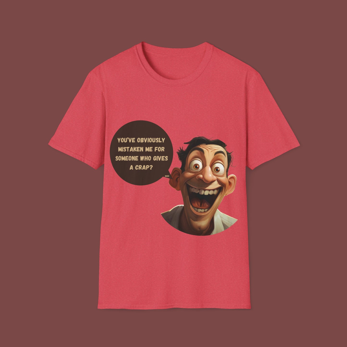 "Who Gives A Crap" Unisex Short Sleeve T-Shirt WGC.SS4cx