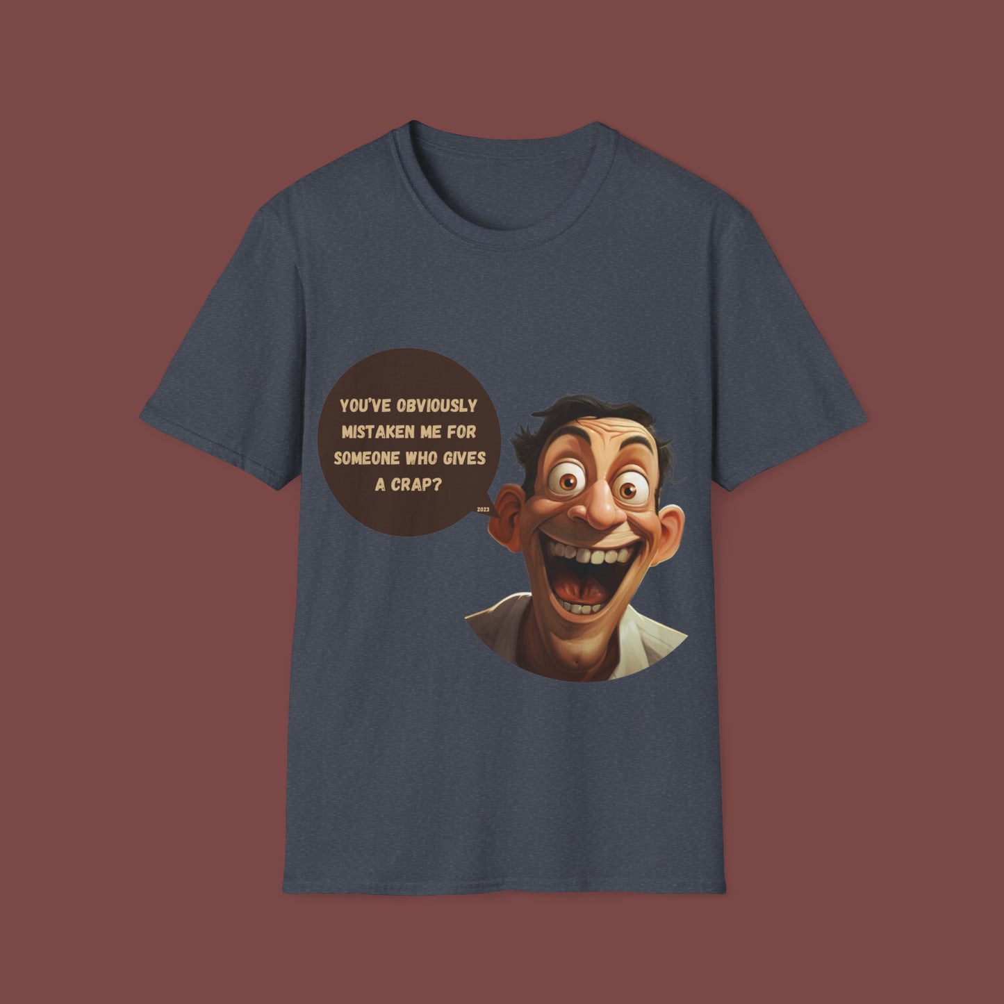 "Who Gives A Crap" Unisex Short Sleeve T-Shirt WGC.SS4cx