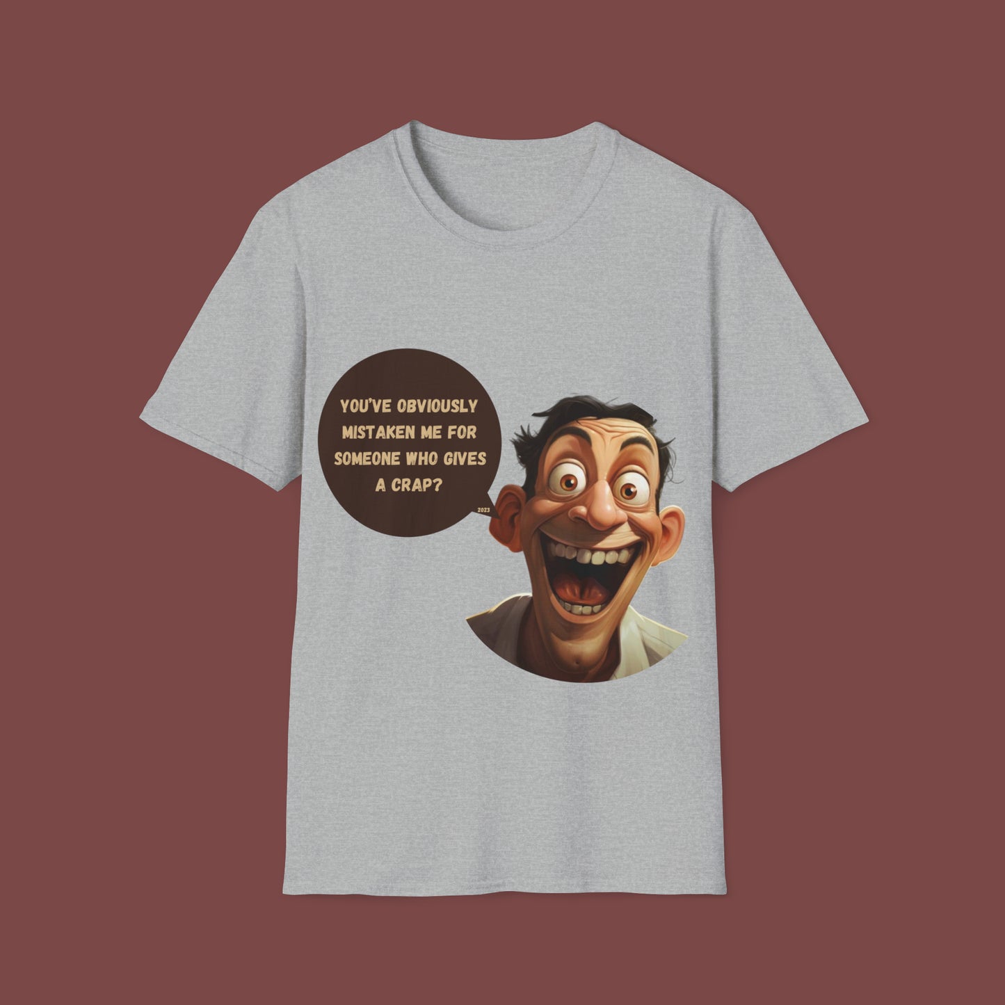 "Who Gives A Crap" Unisex Short Sleeve T-Shirt WGC.SS4cx