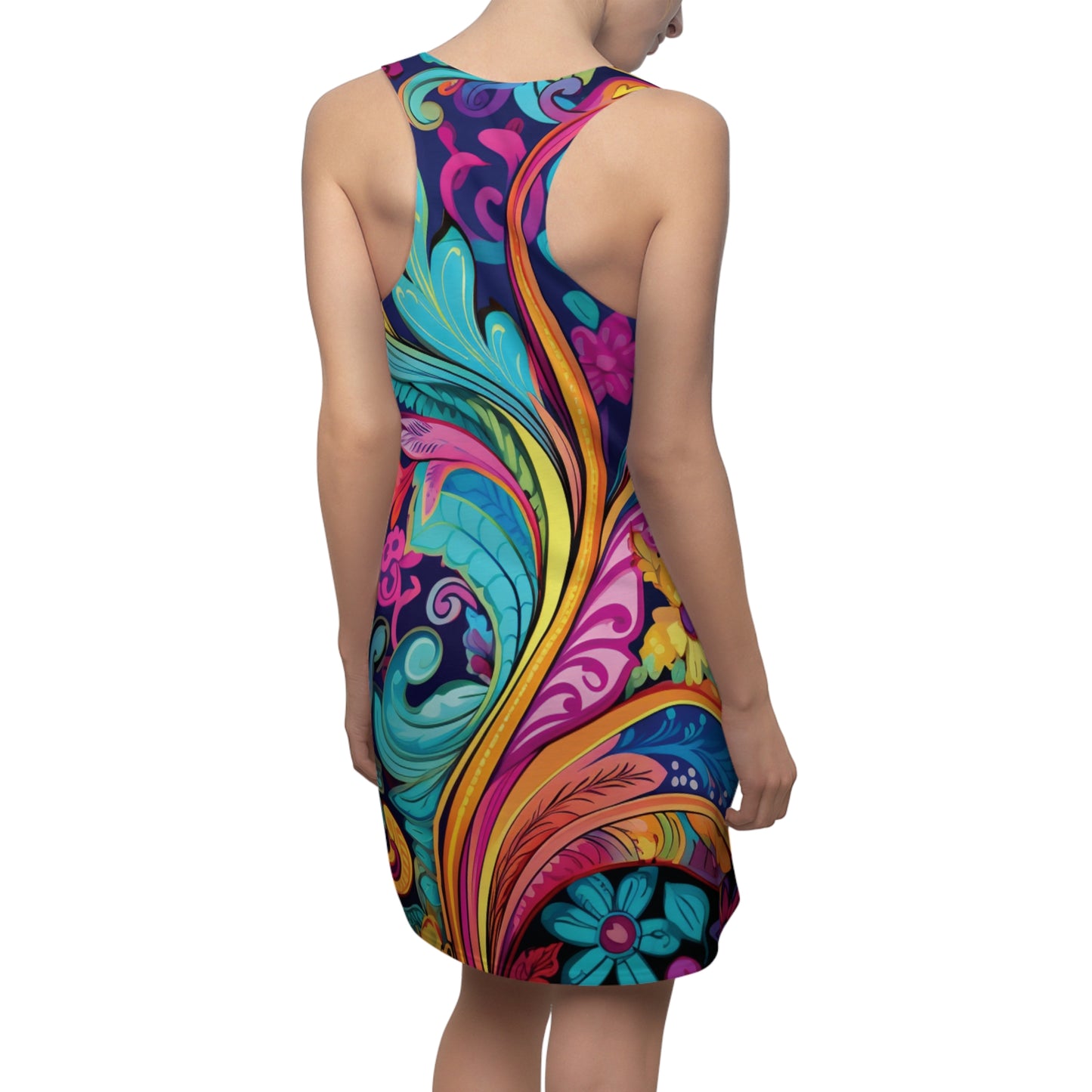Women's Paisley Racerback Dress WRBD.003P6