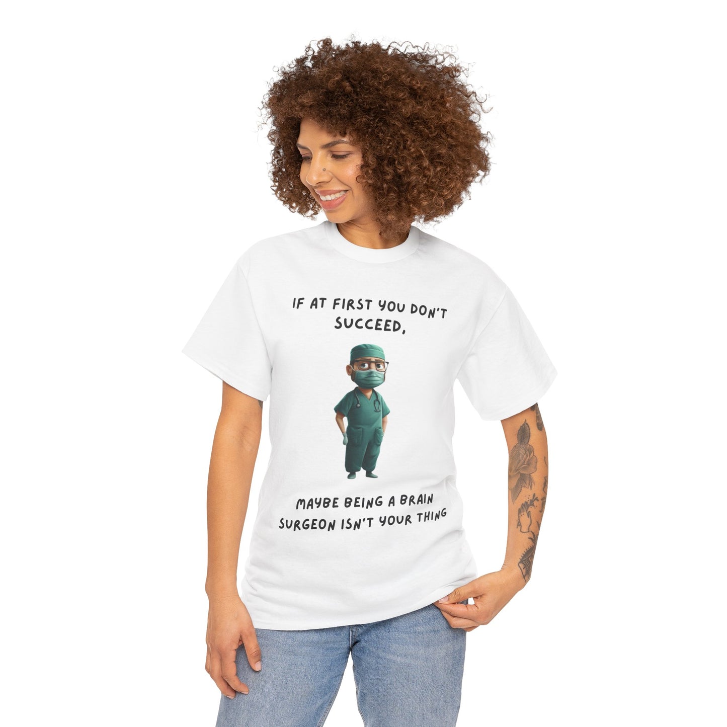 If at first you don't succeed SS Unisex Tee Shirt AZ24-023