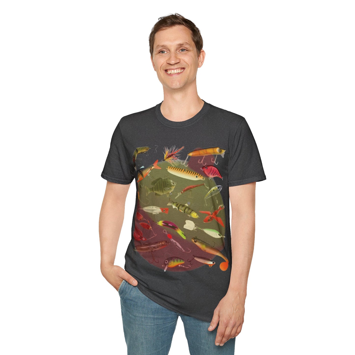 "Lures, Lures, Lures" Unisex Short Sleeve T-Shirt LUR.SSa4ax