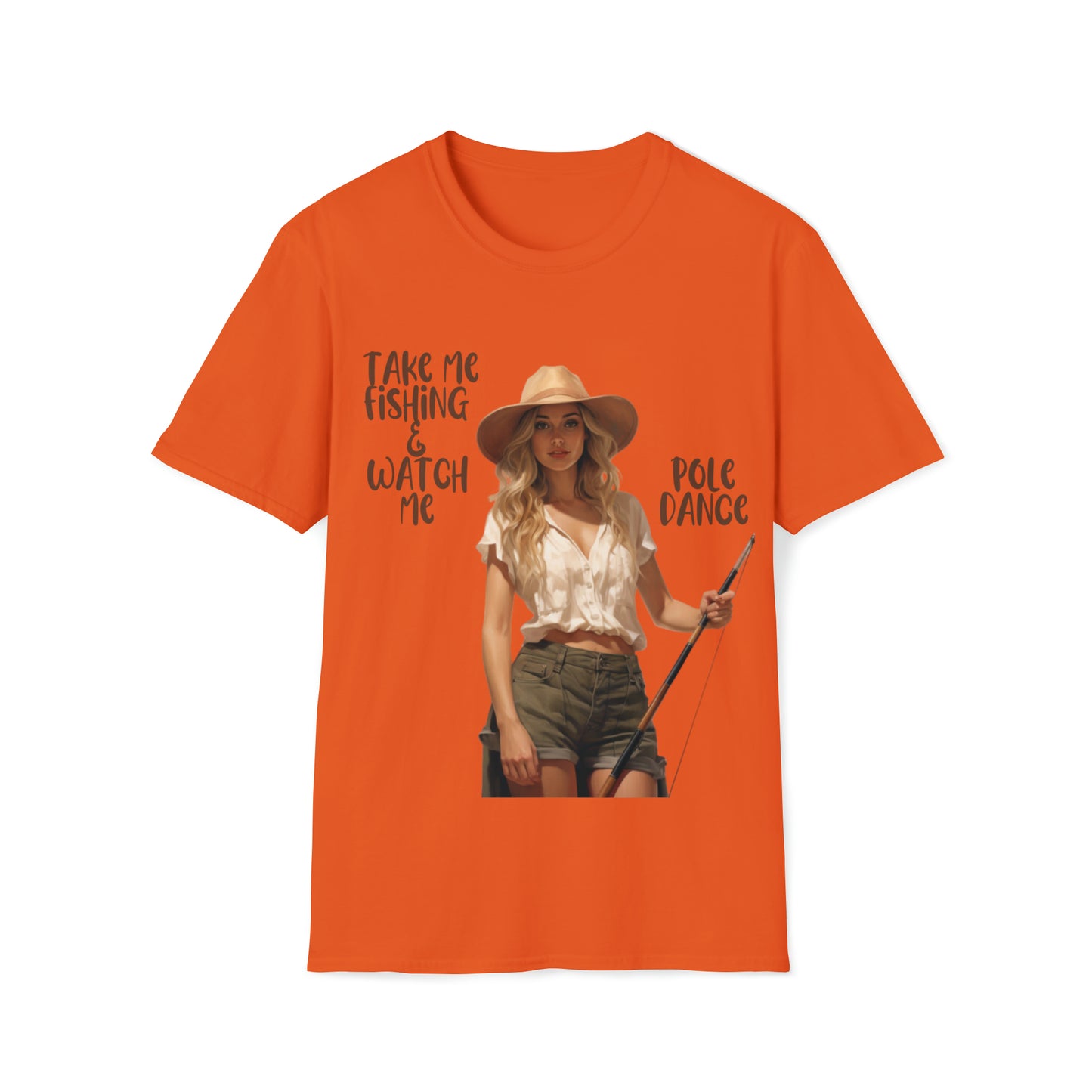 "Pole Dancing" Unisex Short Sleeve T-Shirt PD.SS02