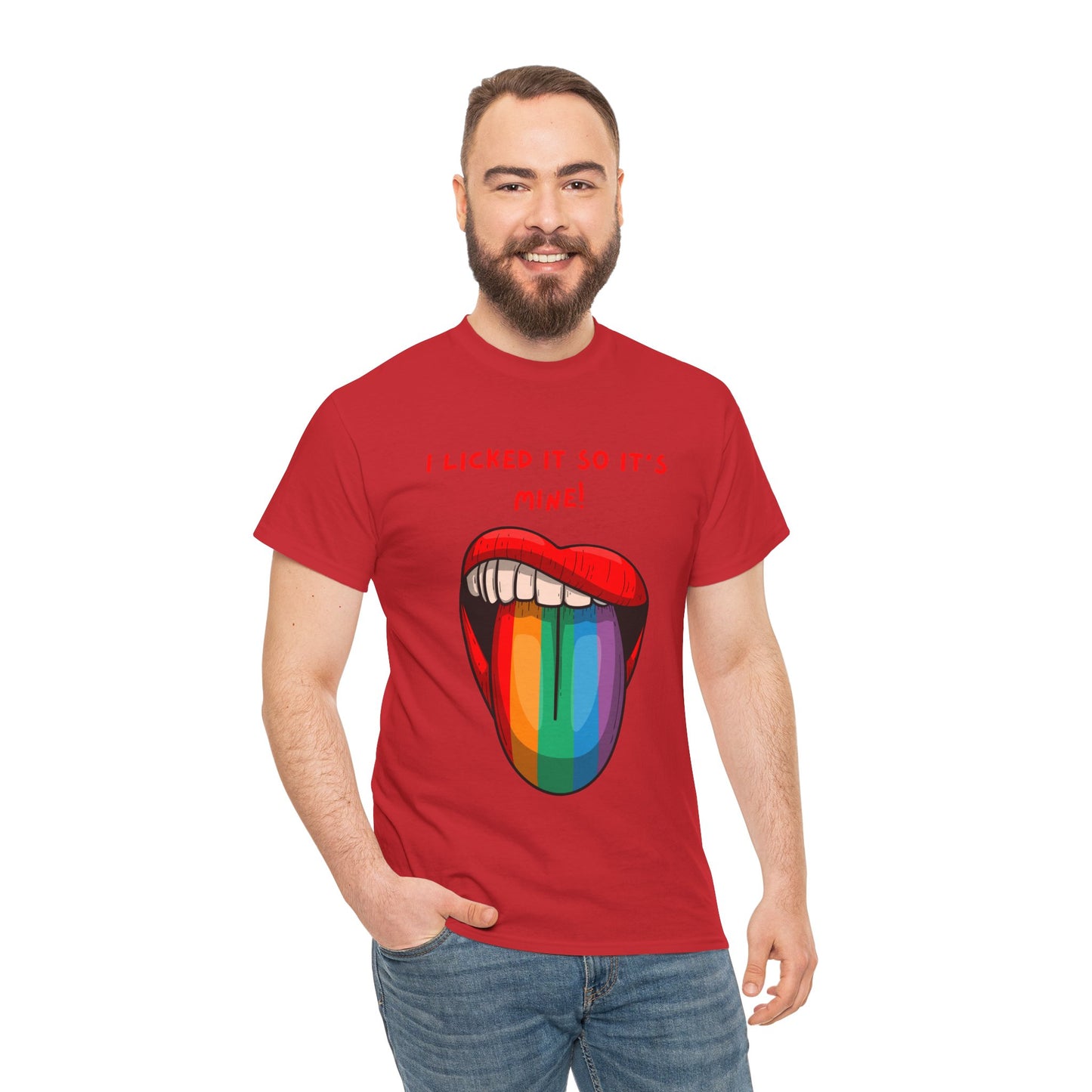 I Licked It So It's Mine! SS Unisex Tee Shirt AZ24-002