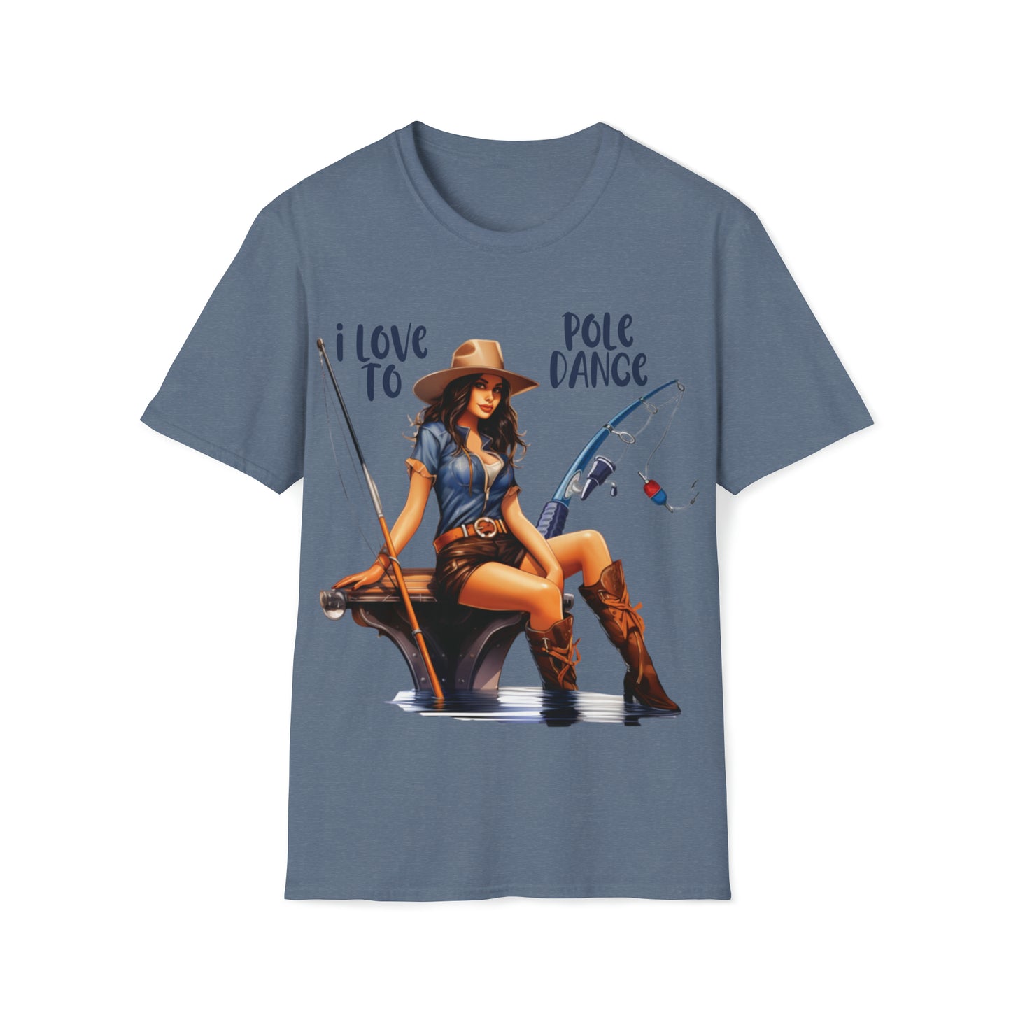 "I Love To Pole Dance" Unisex Short Sleeve T-Shirt PD.SS01