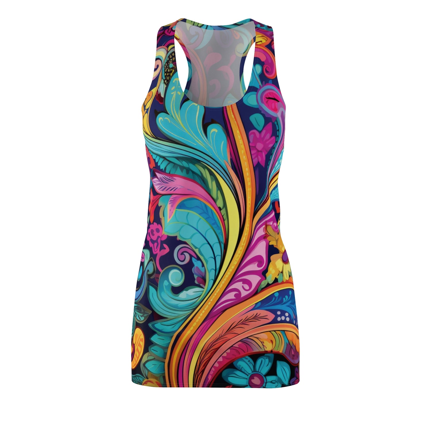 Women's Paisley Racerback Dress WRBD.001P2