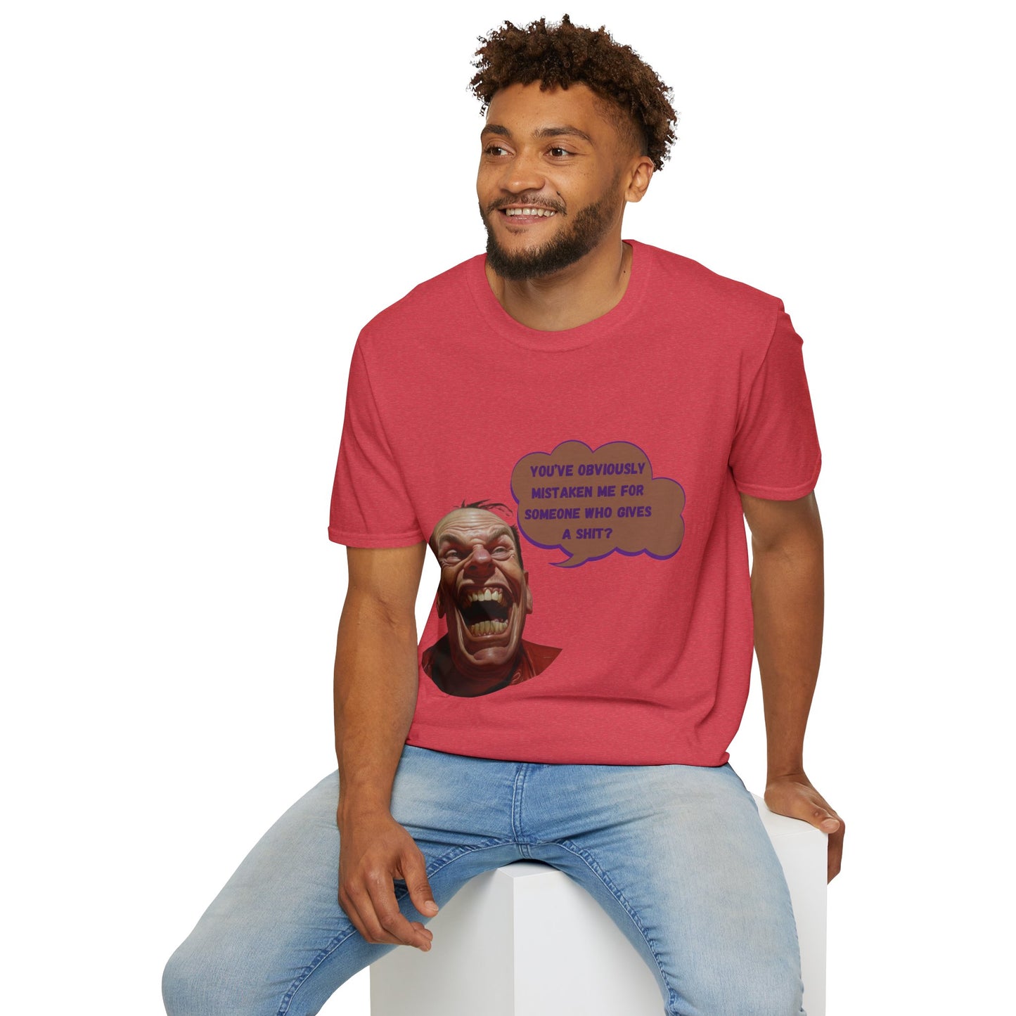 "Who Gives A Shit" Unisex Short Sleeve T-Shirt WGS.SS4fx