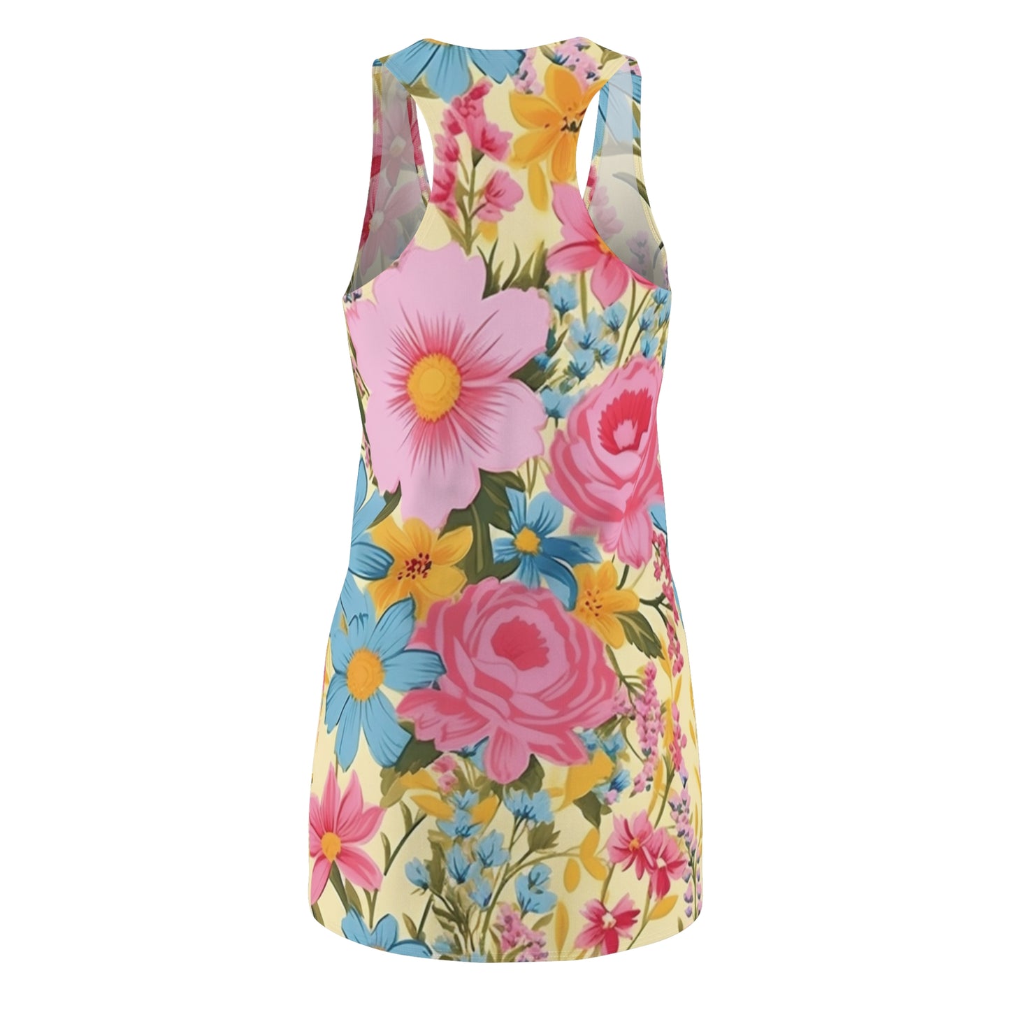 Women's Racerback Ditsy Floral Dress WRBD.001DF2