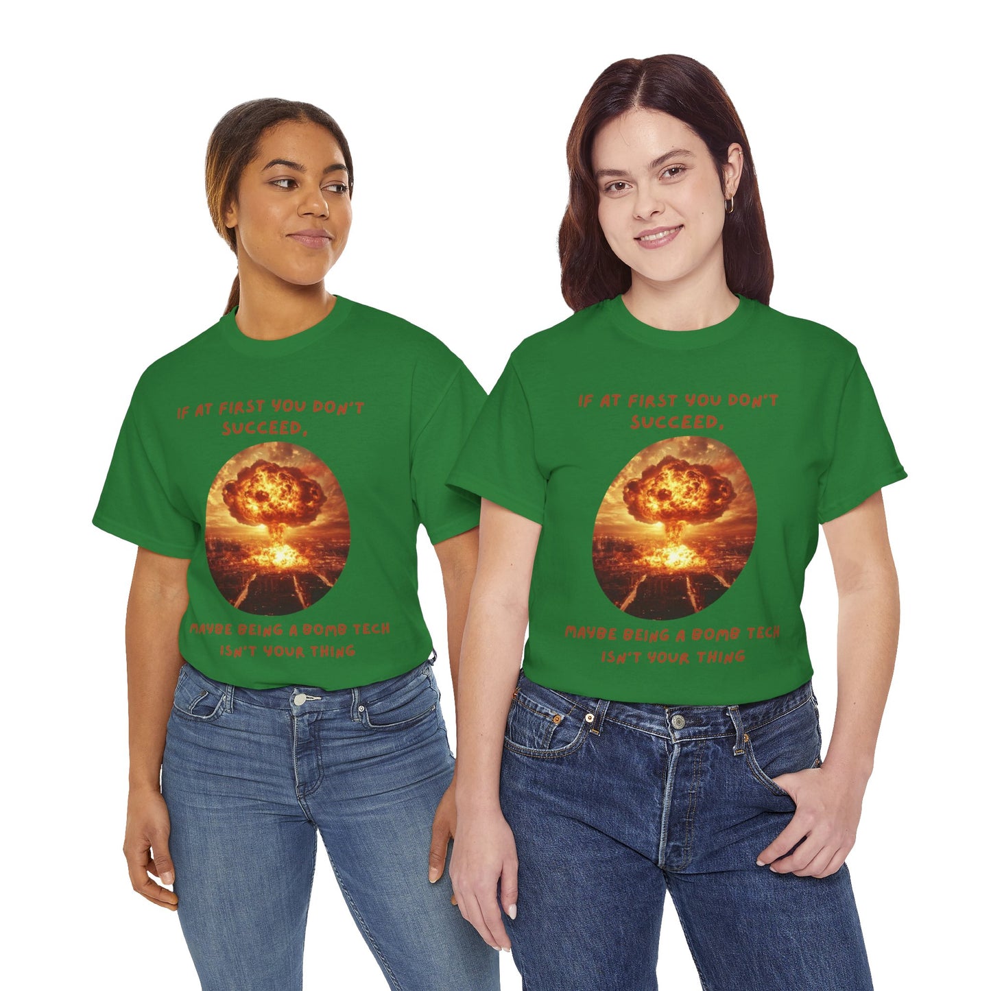 If at first you don't succeed SS Unisex Tee Shirt AZ24-016