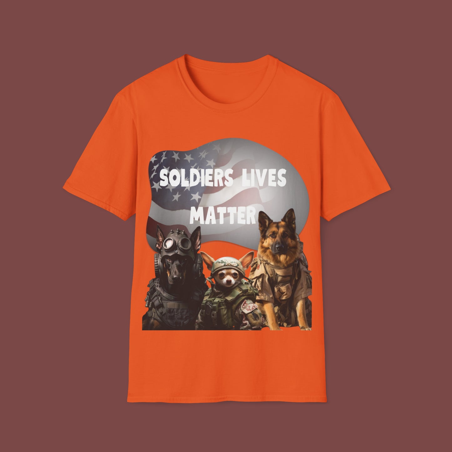 "Soldiers Lives Matter" Unisex Short Sleeve T-Shirt SLM.SS01p