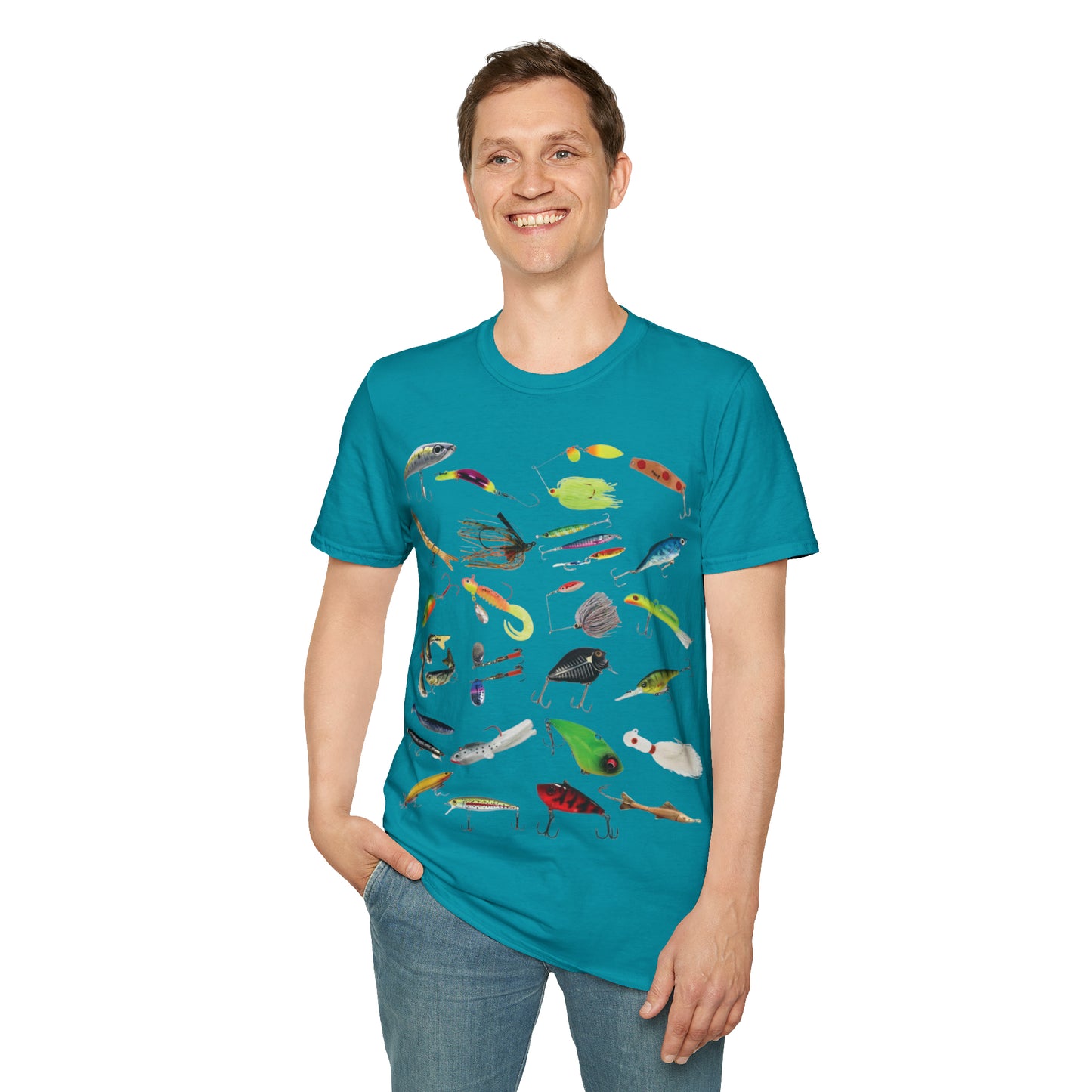 "Lures, Lures, Lures" Unisex Short Sleeve T-Shirt LUR.SSa1x