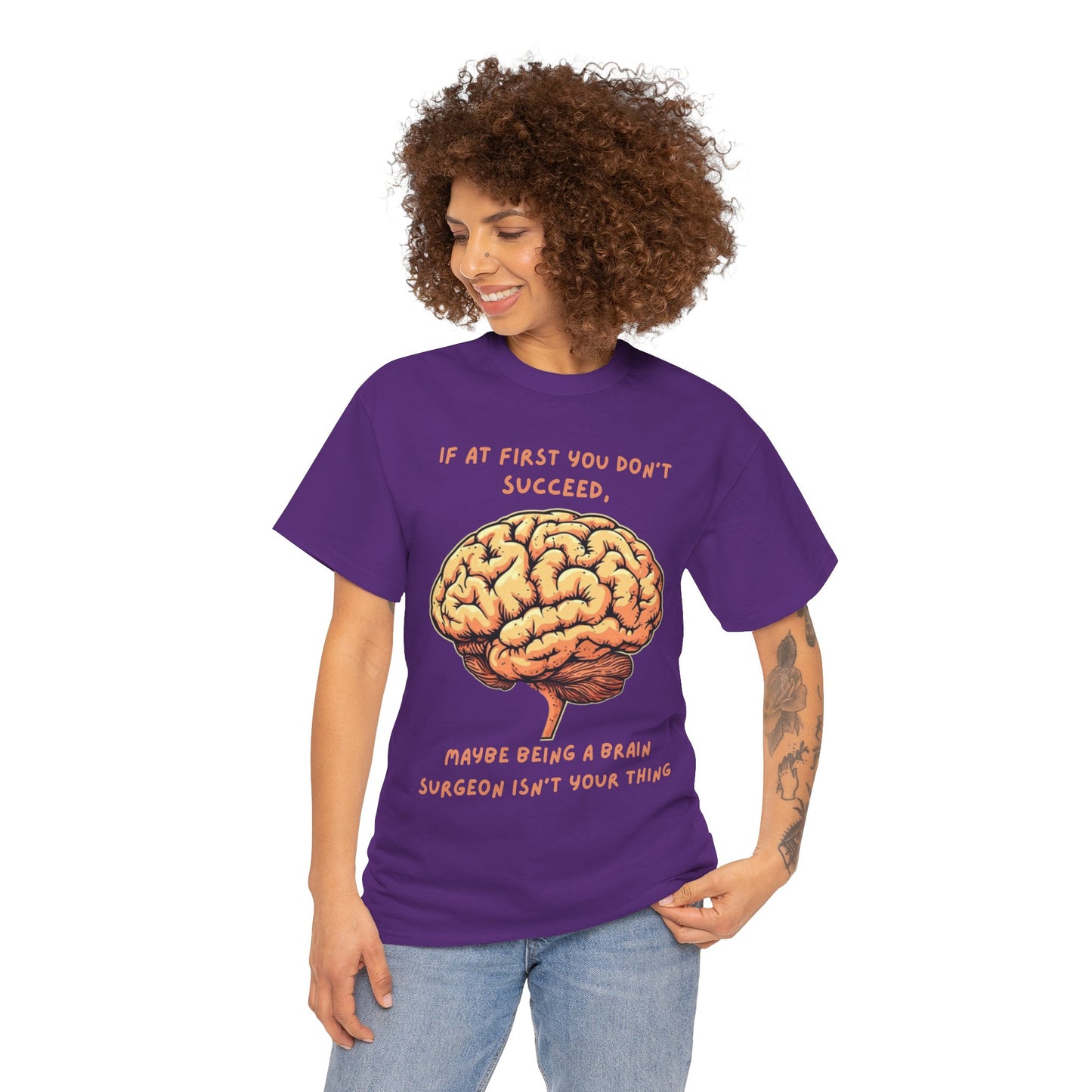 If at first you don't succeed SS Unisex Tee Shirt AZ24-020