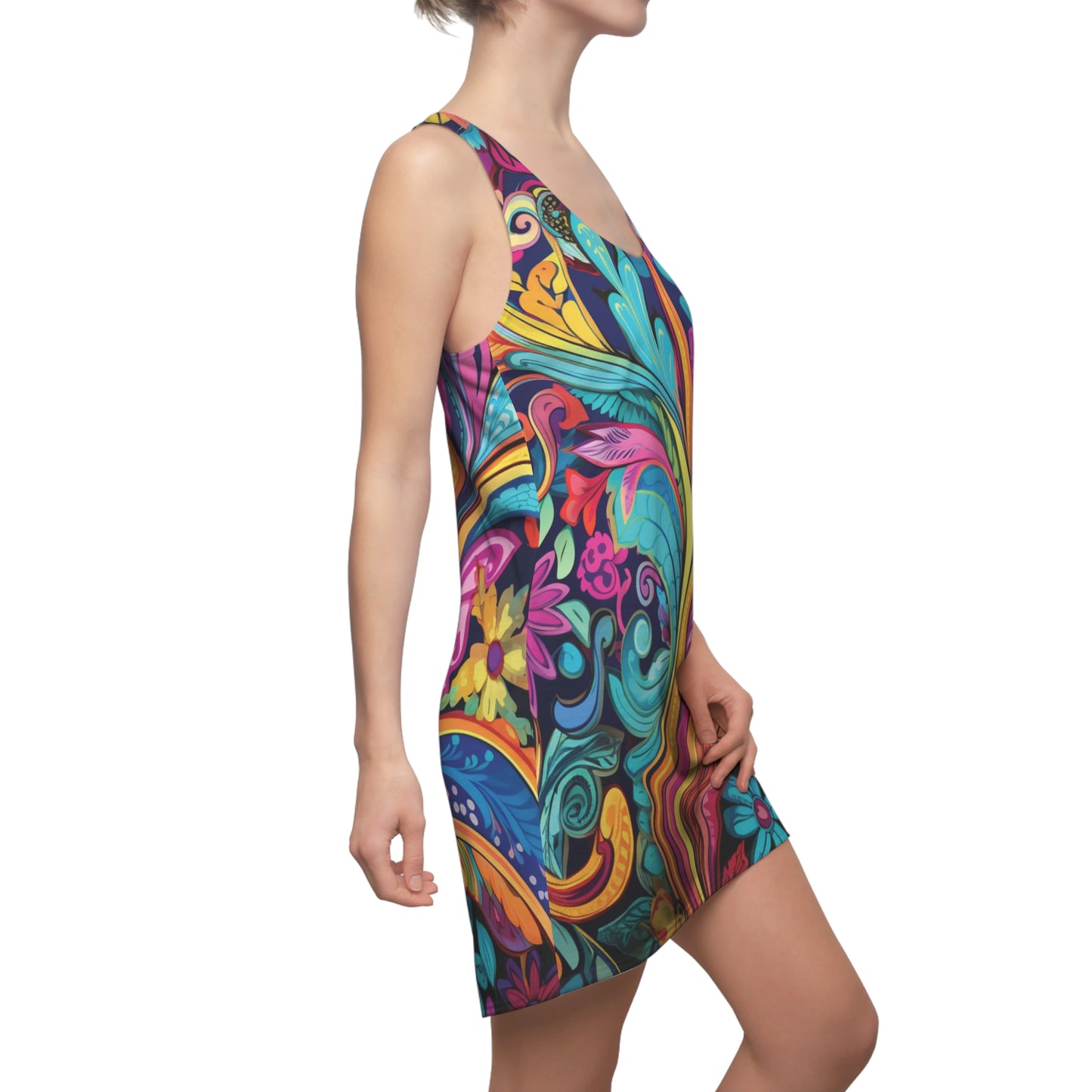 Women's Paisley Racerback Dress WRBD.003P6