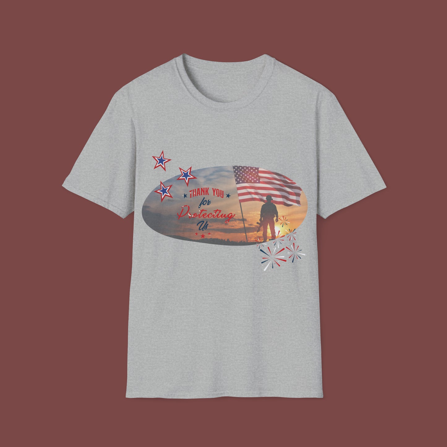 Thank You Veterans Unisex Short Sleeve T-Shirt TYV.SS02zx
