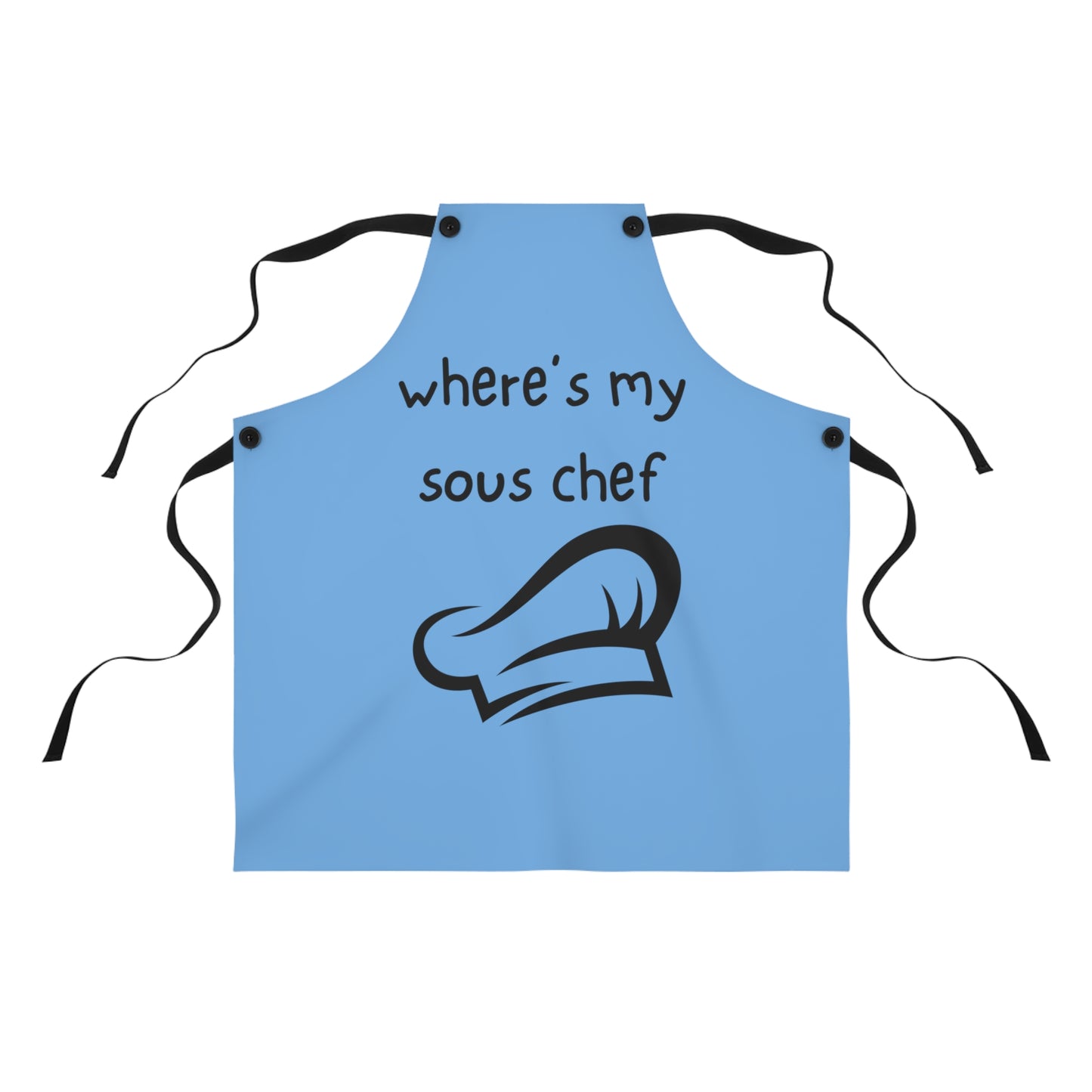 "Where's My Sous Chef" Apron SC15blb