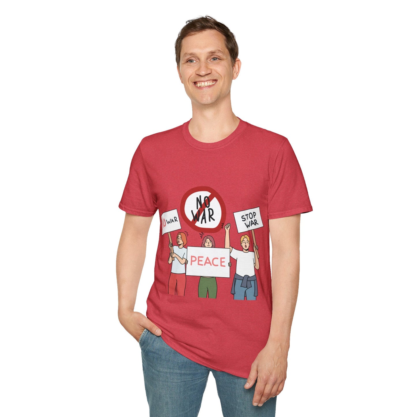 Stop War Unisex Short Sleeve T-Shirt SW.SS001nx