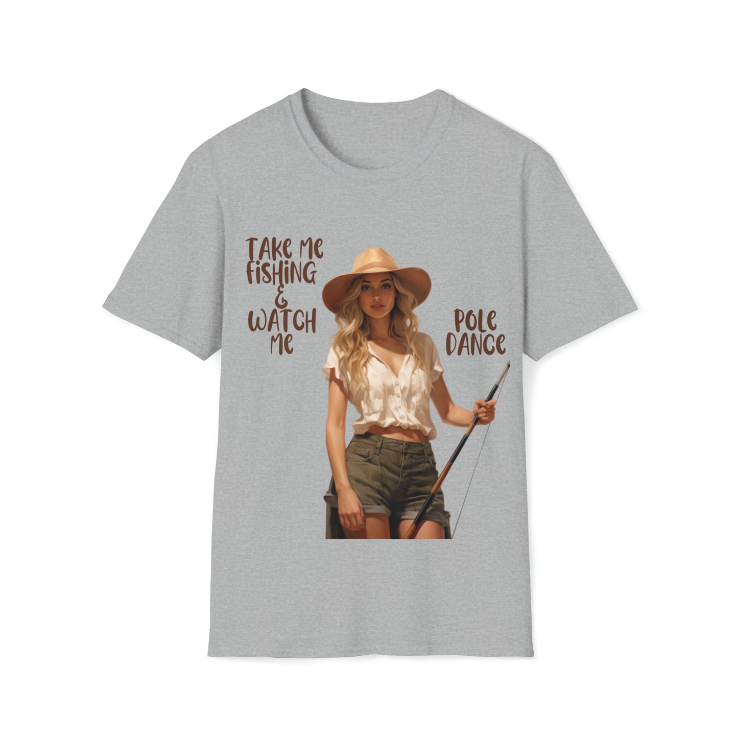"Pole Dancing" Unisex Short Sleeve T-Shirt PD.SS02