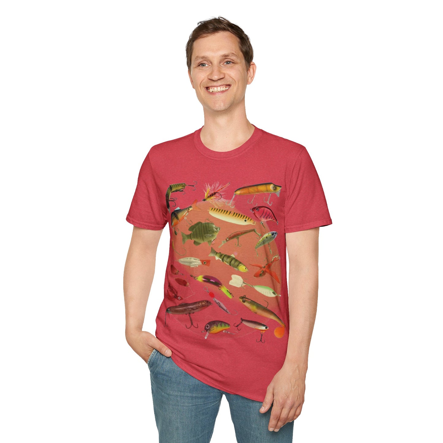 "Lures, Lures, Lures" Unisex Short Sleeve T-Shirt LUR.SSa4ax