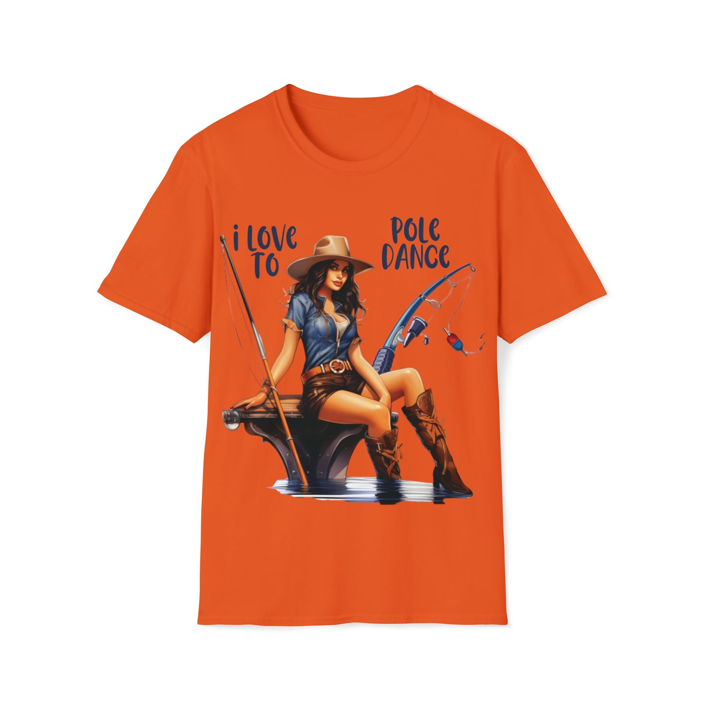 "I Love To Pole Dance" Unisex Short Sleeve T-Shirt PD.SS01