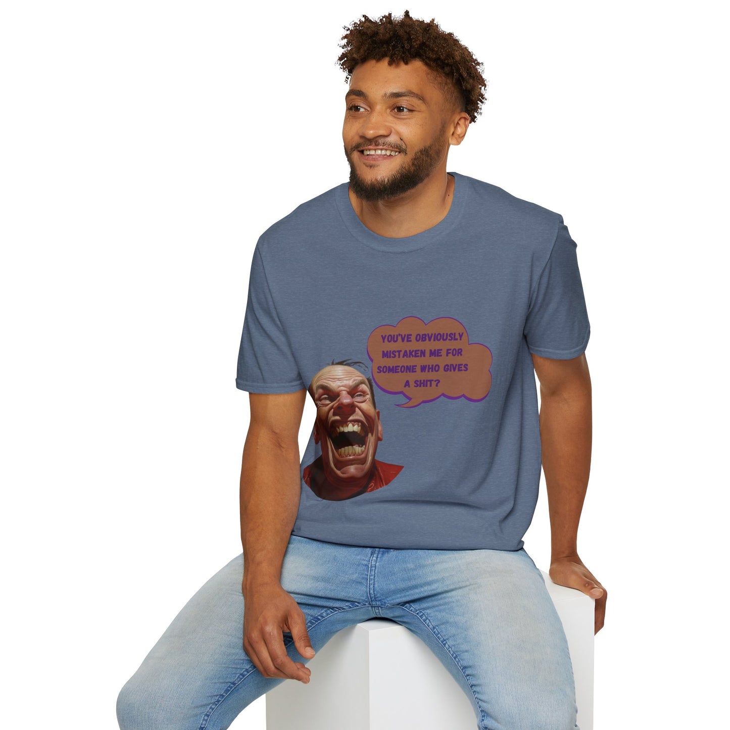 "Who Gives A Shit" Unisex Short Sleeve T-Shirt WGS.SS4fx