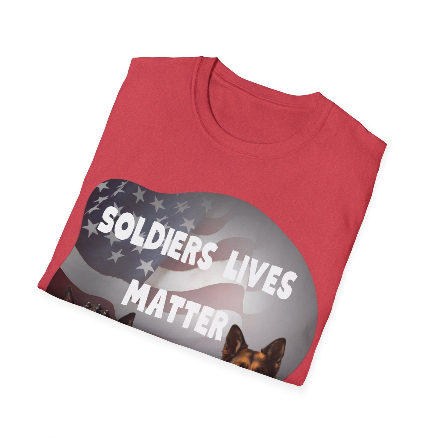 "Soldiers Lives Matter" Unisex Short Sleeve T-Shirt SLM.SS01p