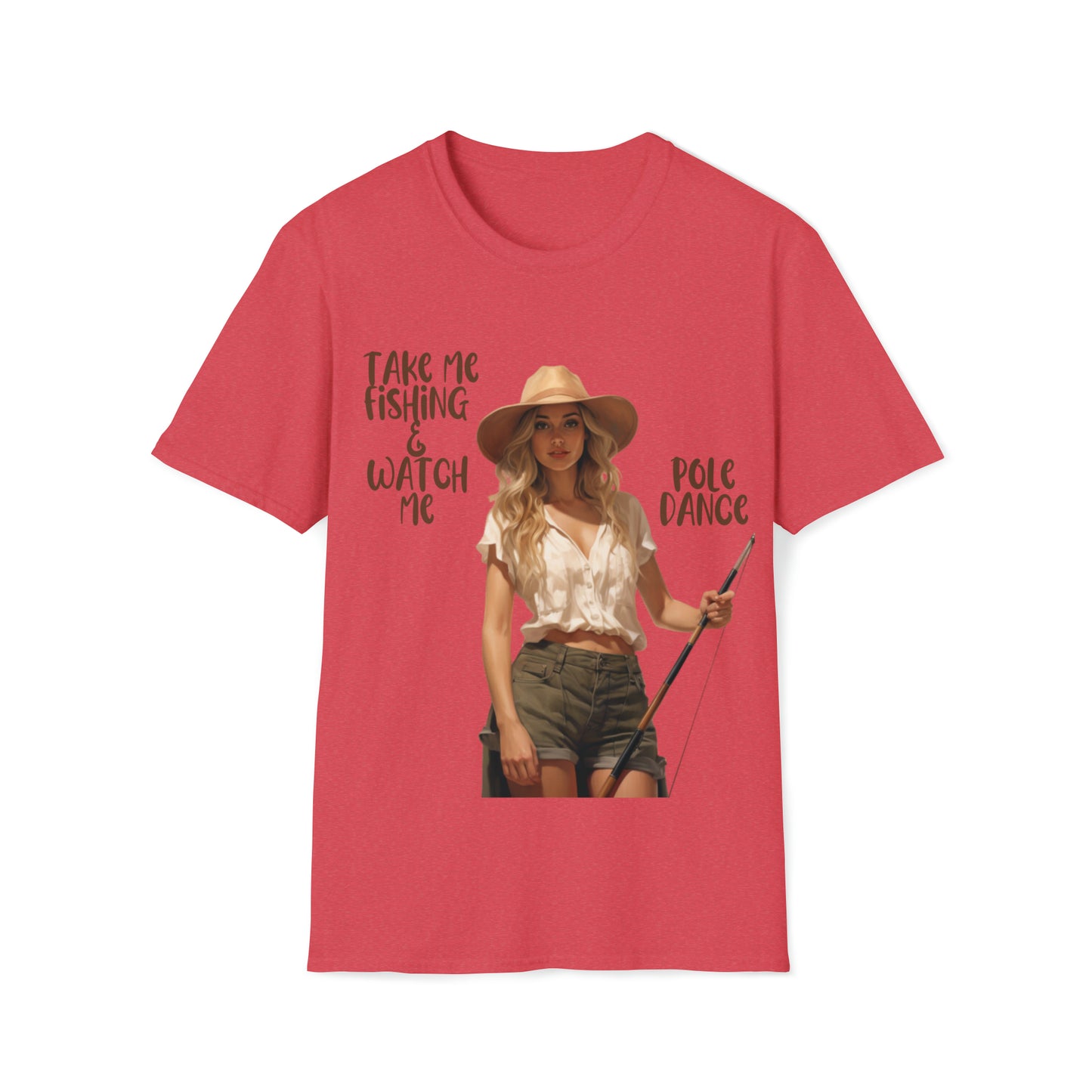 "Pole Dancing" Unisex Short Sleeve T-Shirt PD.SS02