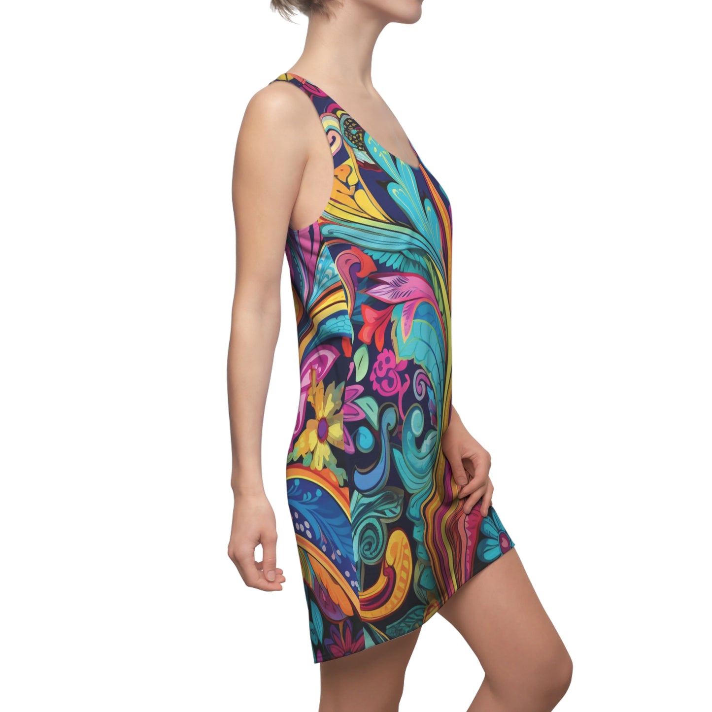 Women's Paisley Racerback Dress WRBD.001P2