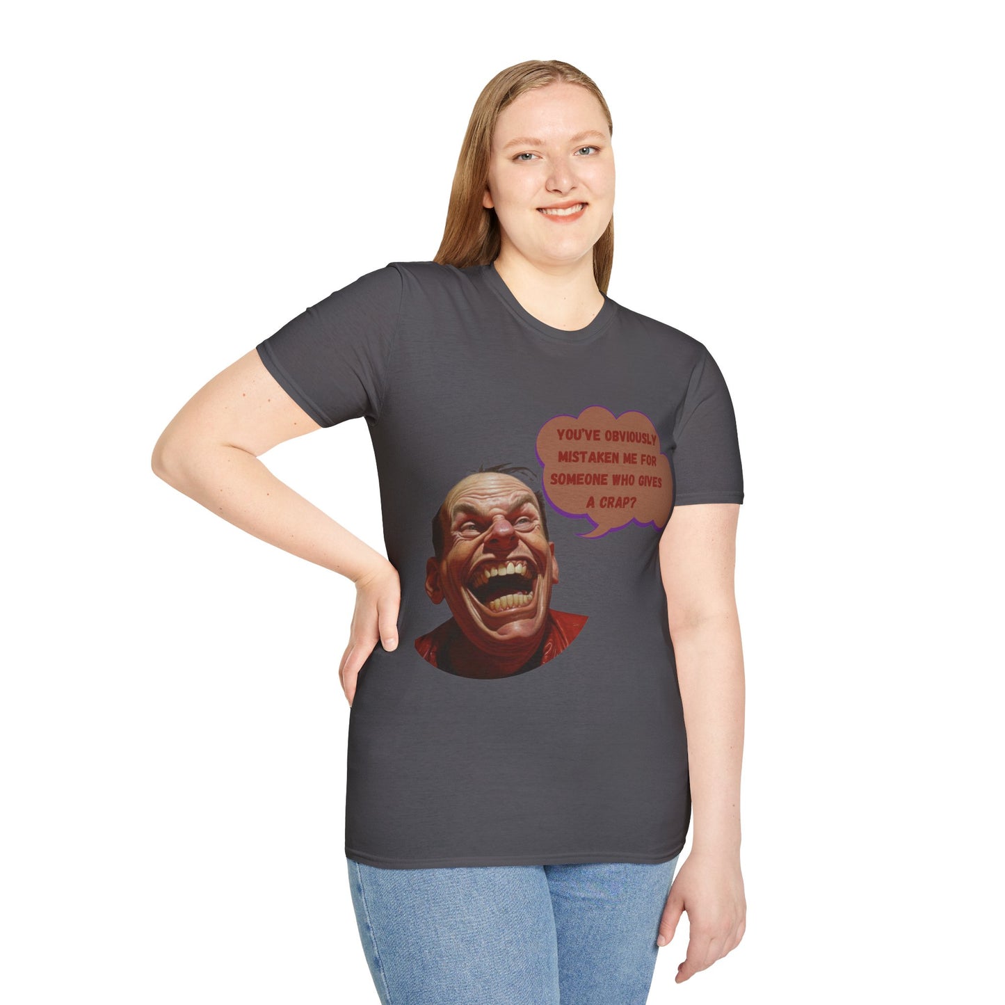 "Who Gives A Crap" Unisex Short Sleeve T-Shirt WGC.SSa7cx
