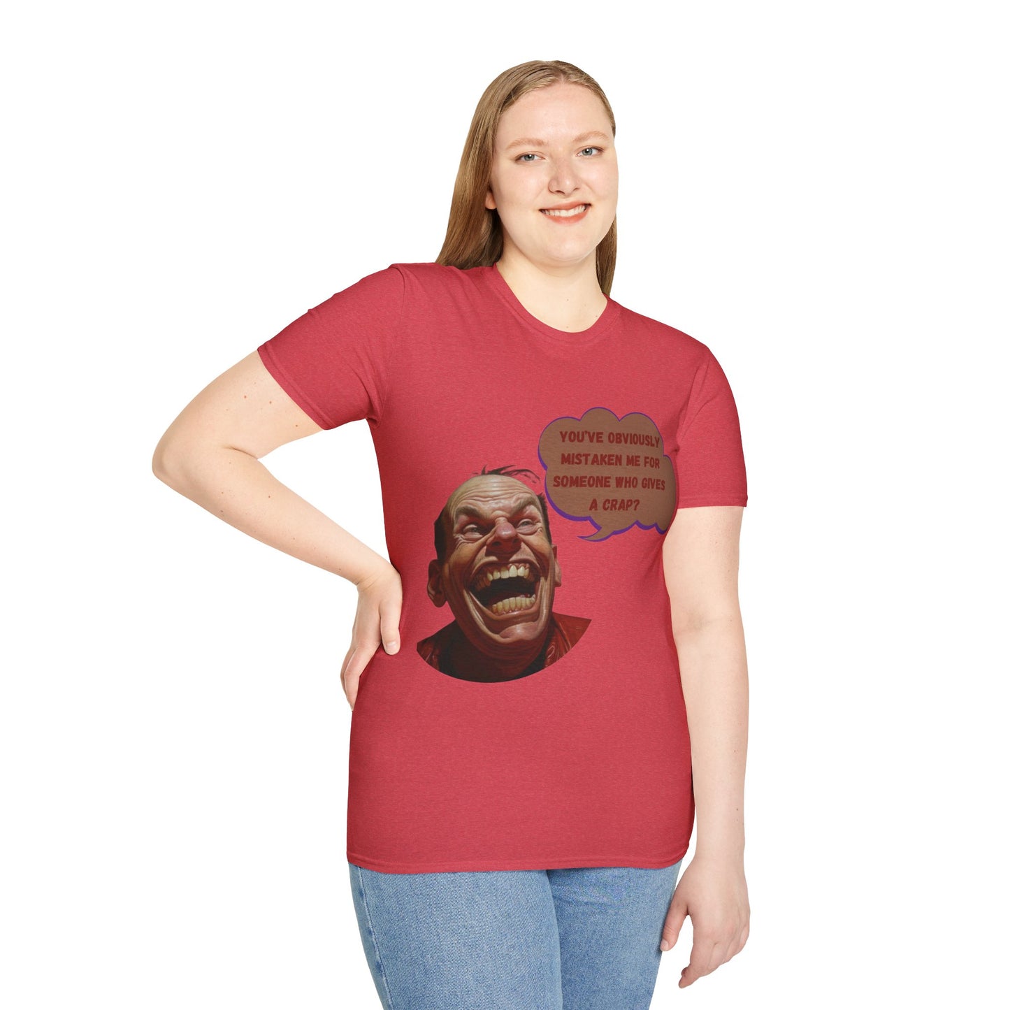 "Who Gives A Crap" Unisex Short Sleeve T-Shirt WGC.SSa7cx
