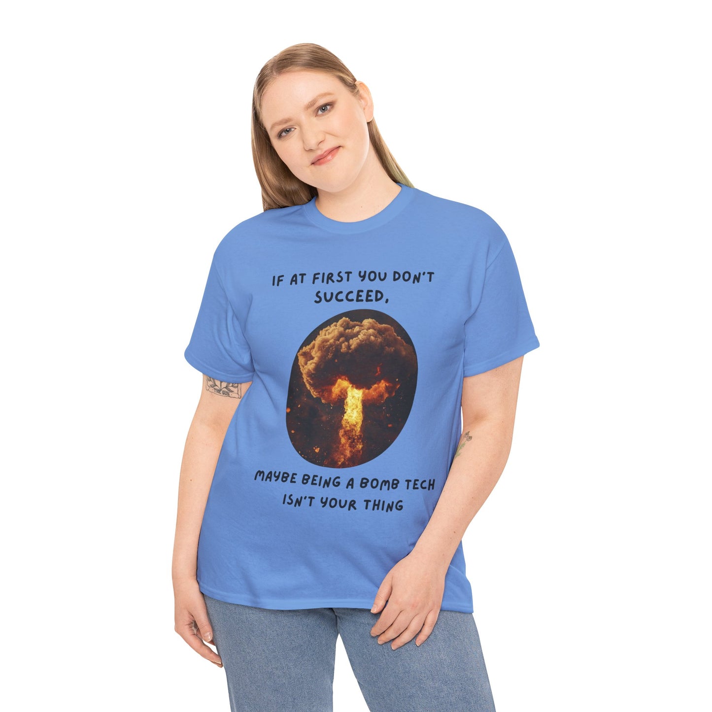 If at first you don't succeed SS Unisex Tee Shirt AZ24-017