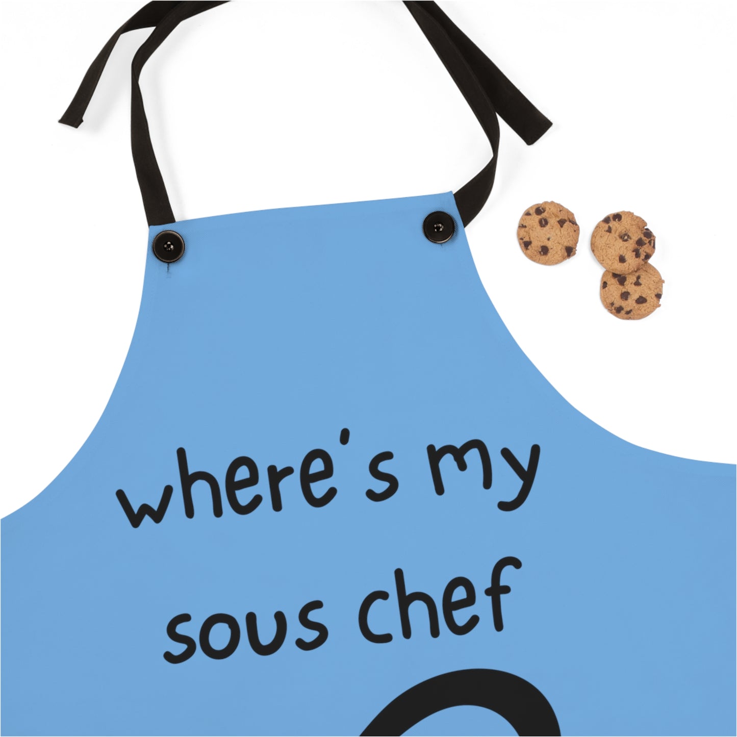 "Where's My Sous Chef" Apron SC15blb