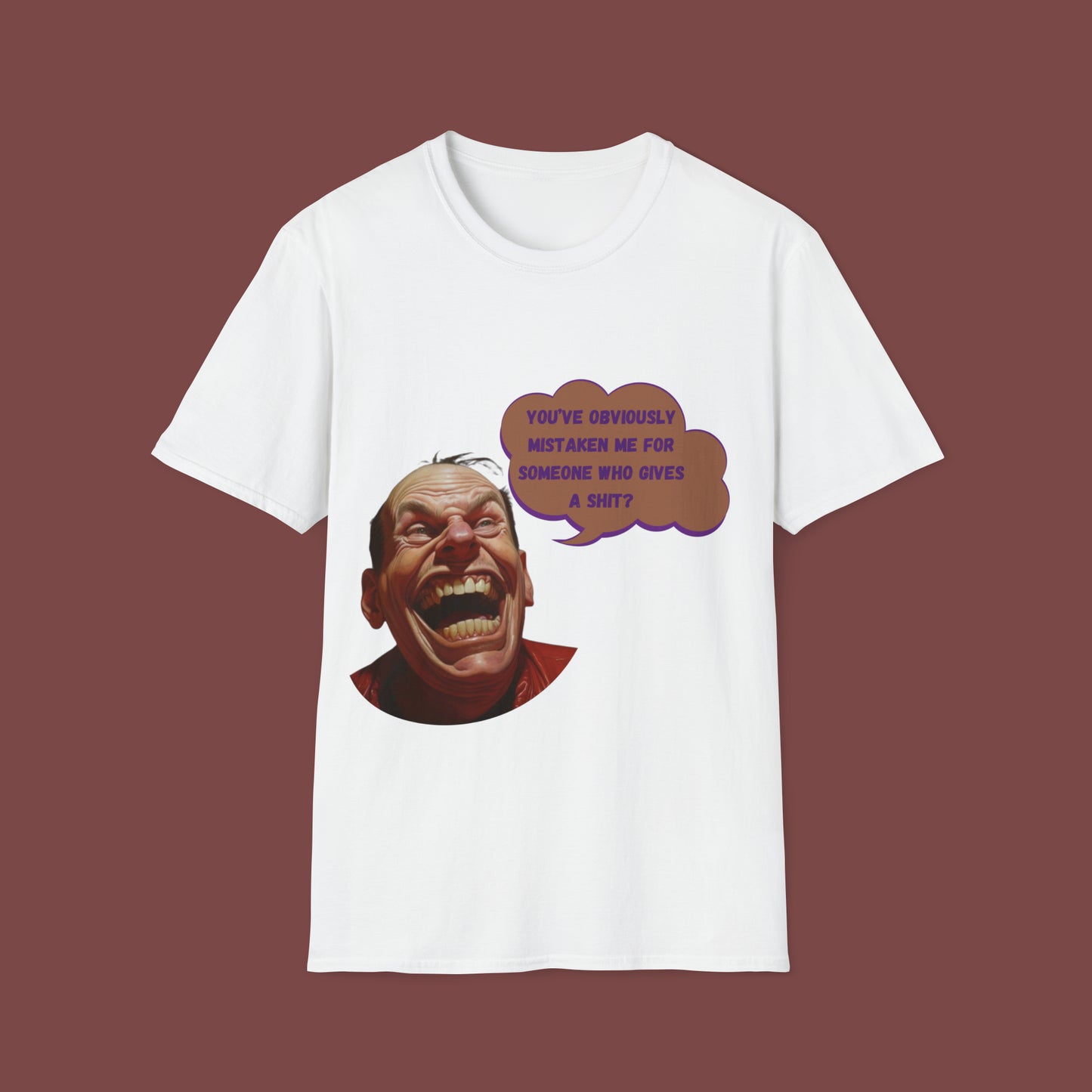 "Who Gives A Shit" Unisex Short Sleeve T-Shirt WGS.SS4fx