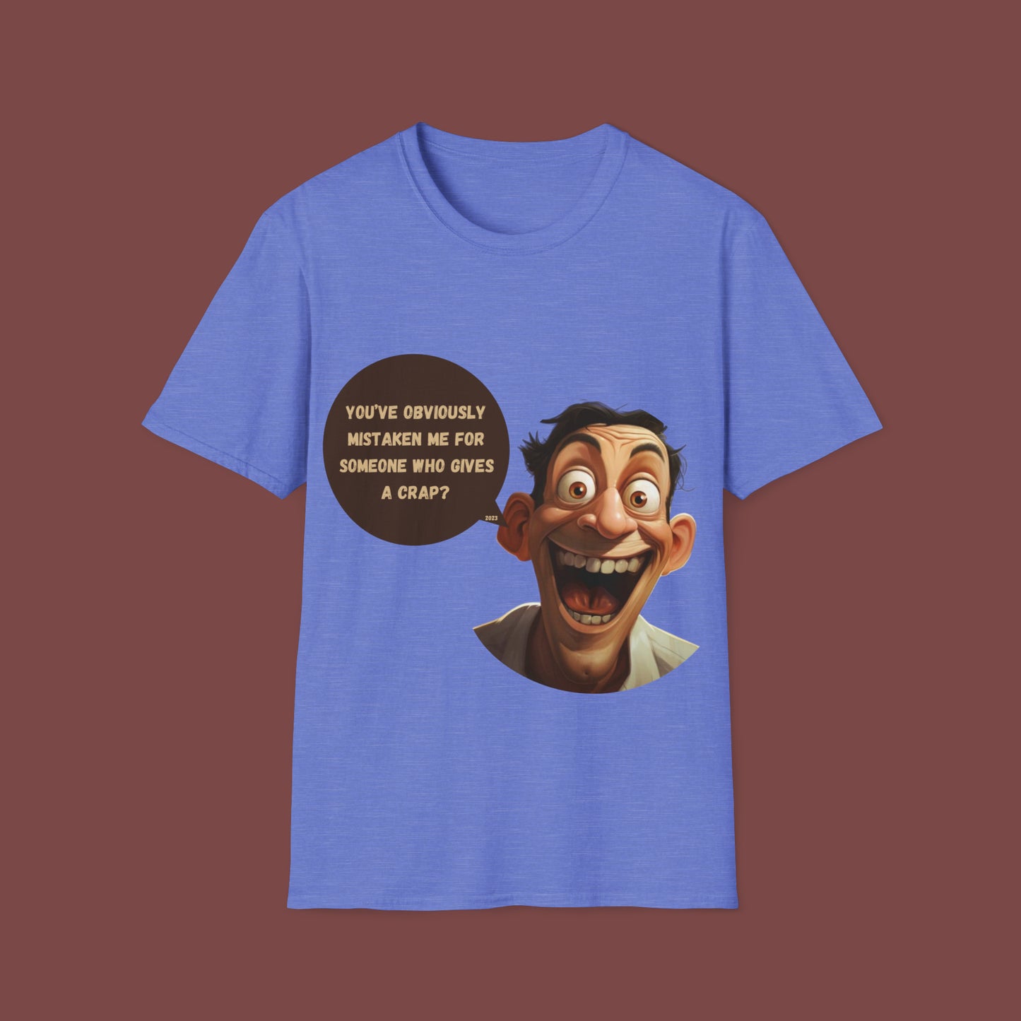 "Who Gives A Crap" Unisex Short Sleeve T-Shirt WGC.SS4cx