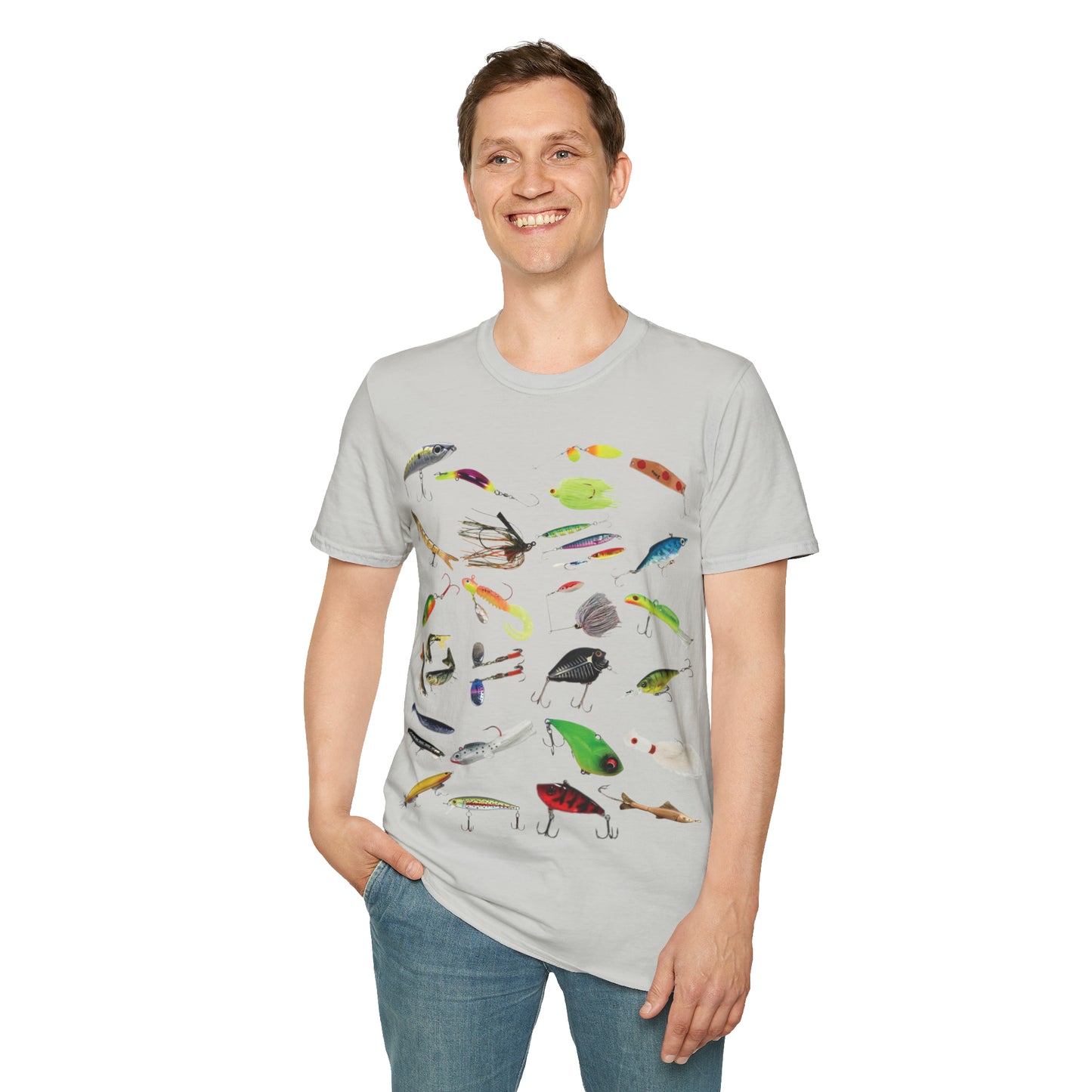 "Lures, Lures, Lures" Unisex Short Sleeve T-Shirt LUR.SSa1x