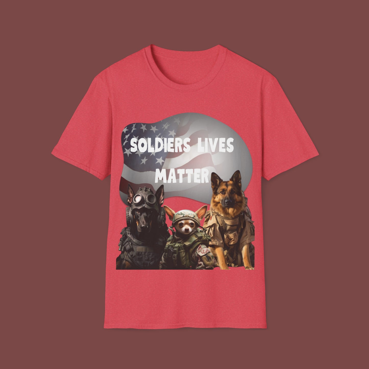 "Soldiers Lives Matter" Unisex Short Sleeve T-Shirt SLM.SS01p