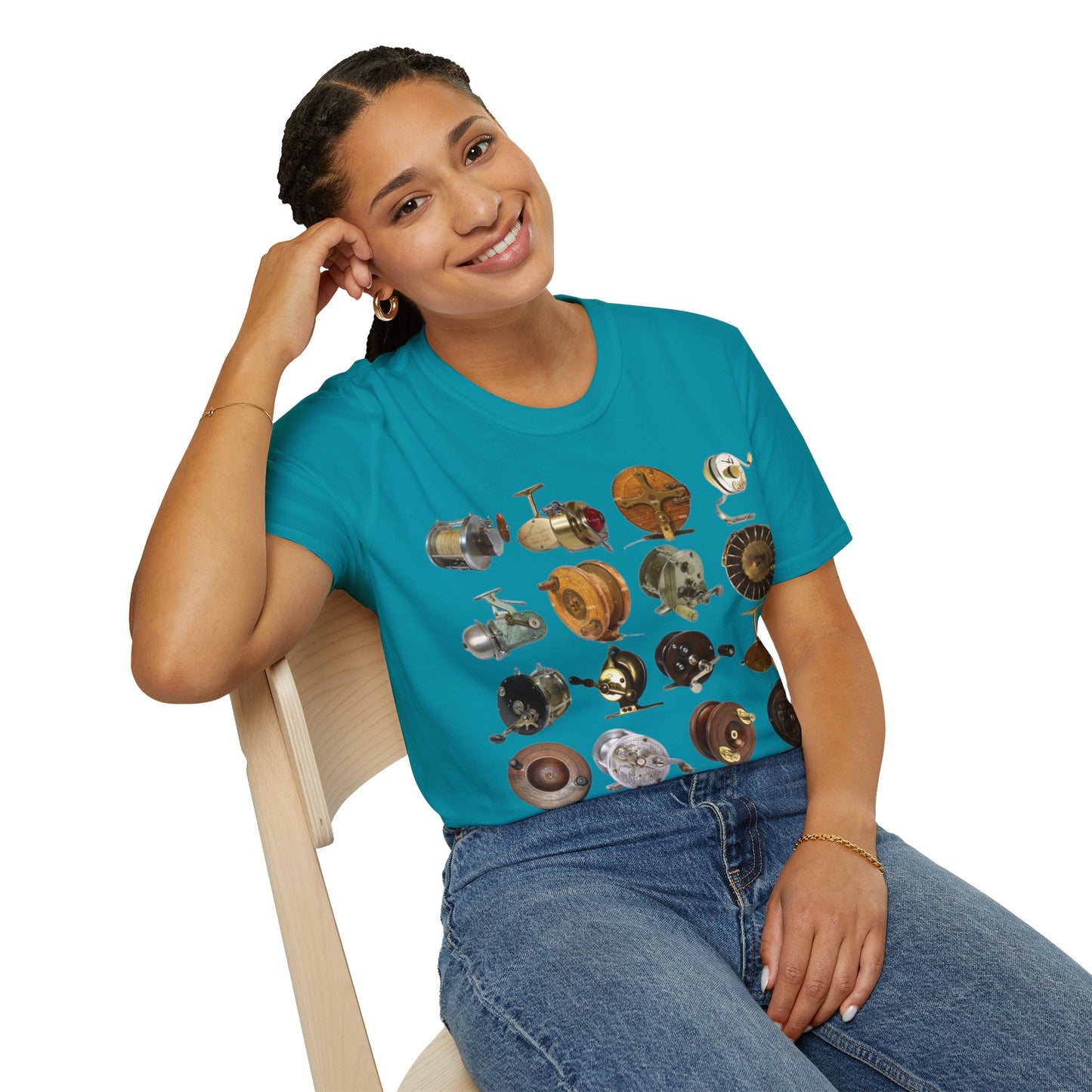"Reels" Unisex Short Sleeve T-Shirt REEL.SSr2ax