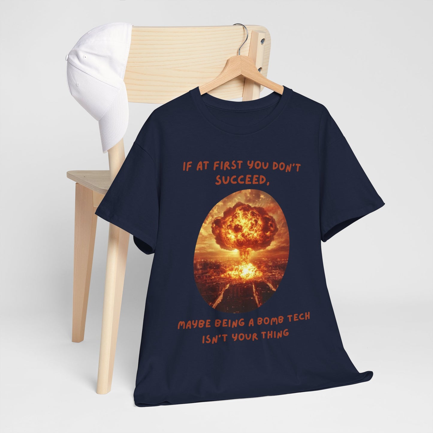 If at first you don't succeed SS Unisex Tee Shirt AZ24-016