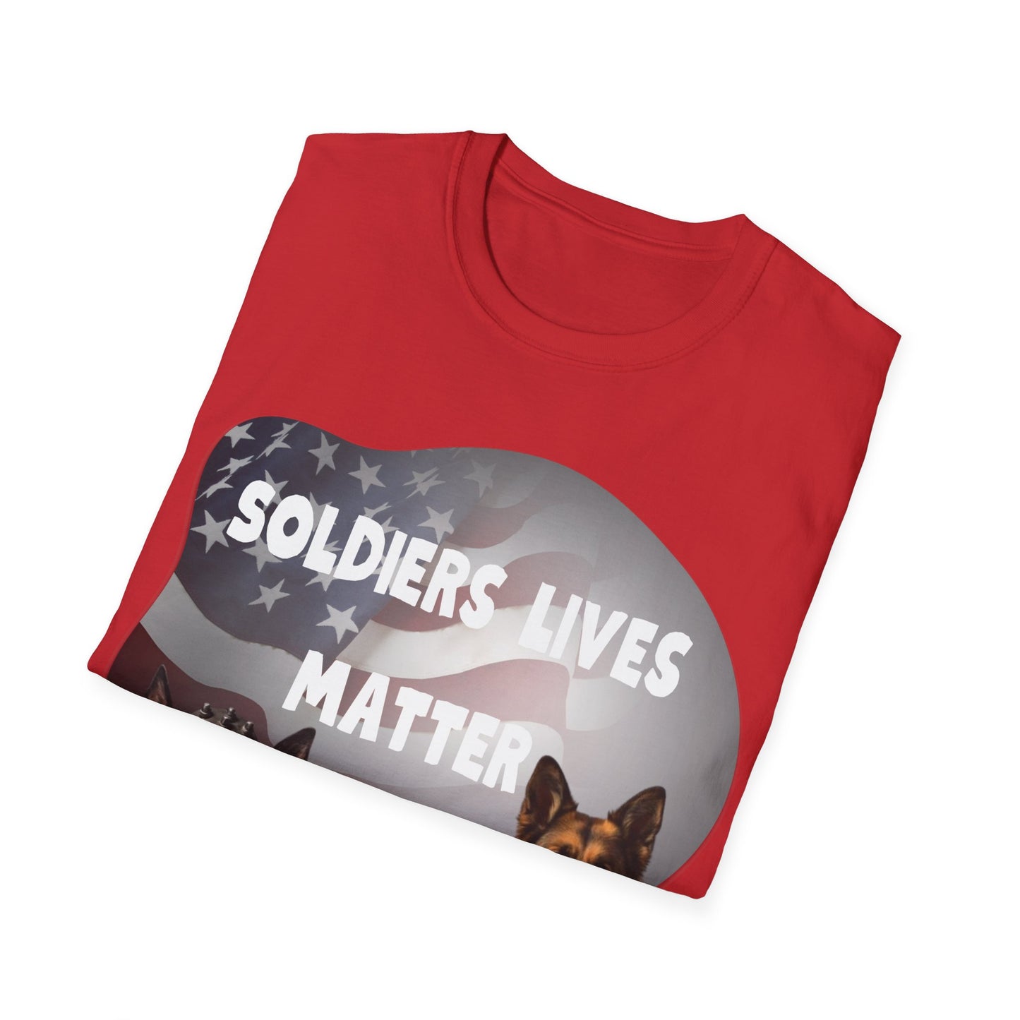 "Soldiers Lives Matter" Unisex Short Sleeve T-Shirt SLM.SS01p