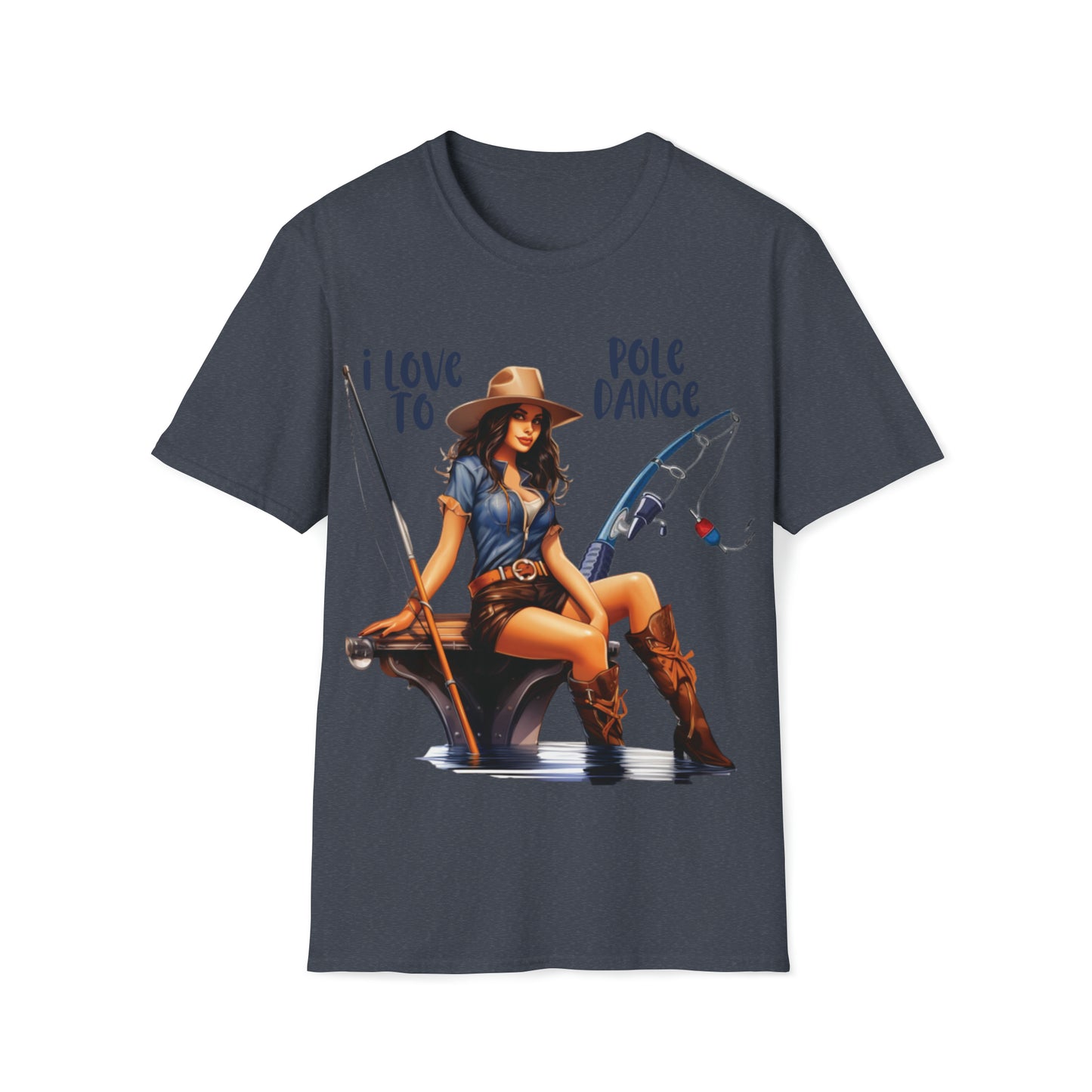 "I Love To Pole Dance" Unisex Short Sleeve T-Shirt PD.SS01