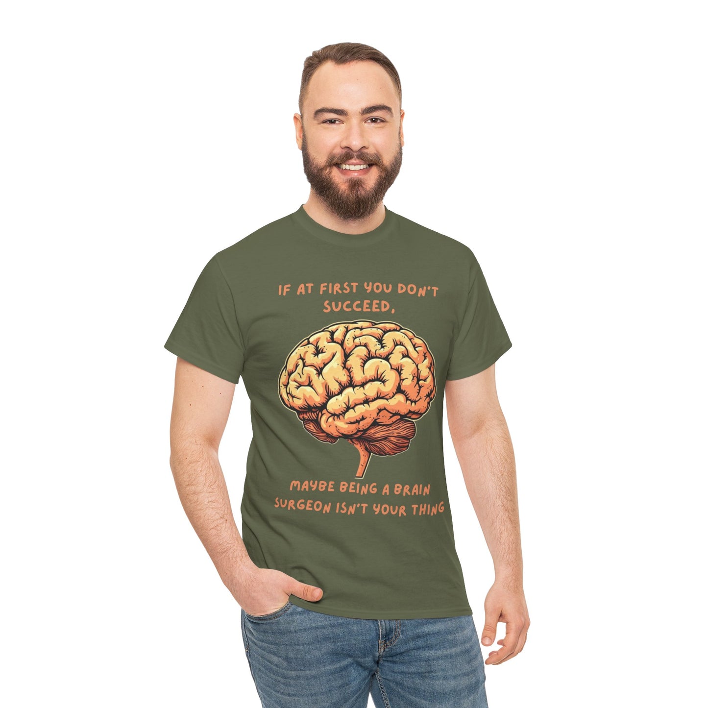 If at first you don't succeed SS Unisex Tee Shirt AZ24-020