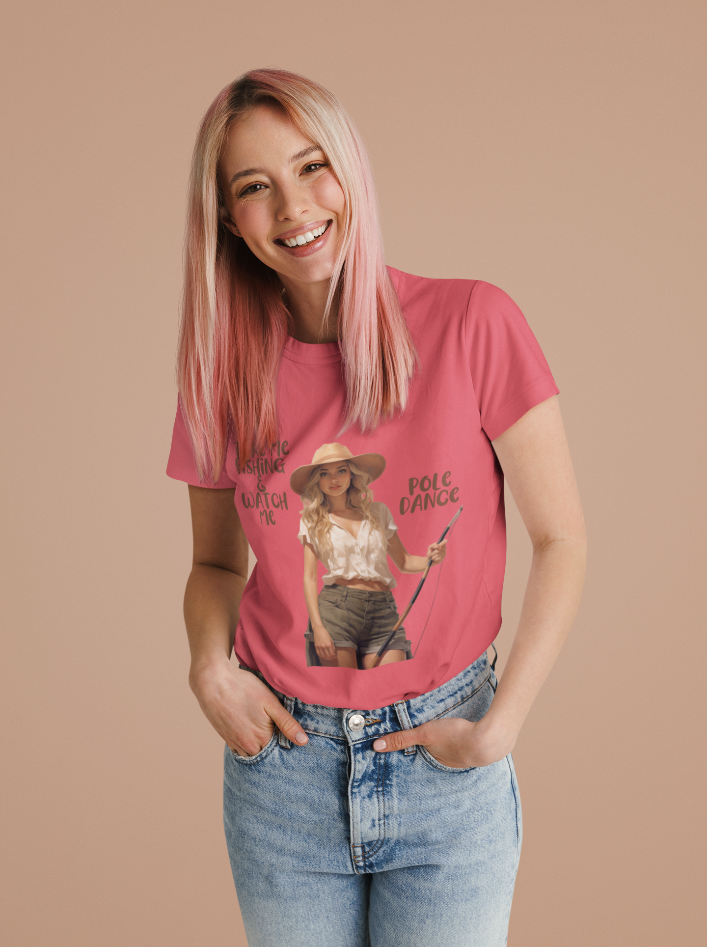 "Pole Dancing" Unisex Short Sleeve T-Shirt PD.SS02